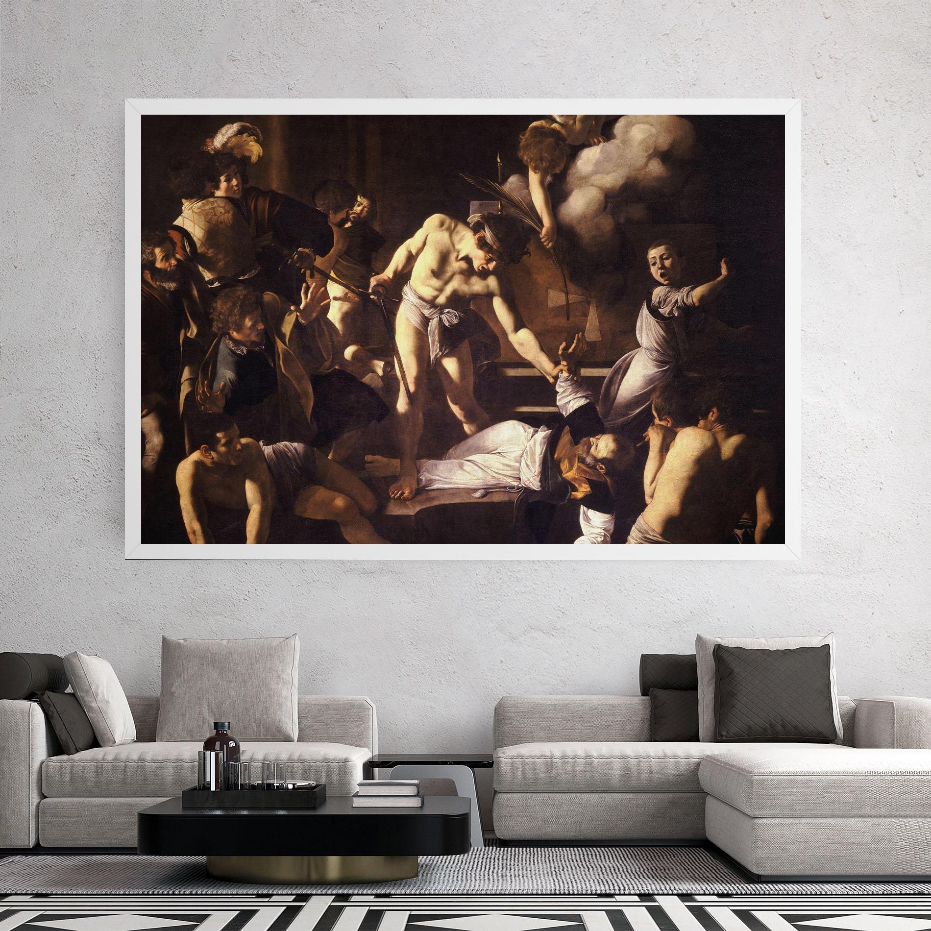 Leinwandbild The Martyrdom mockup 2