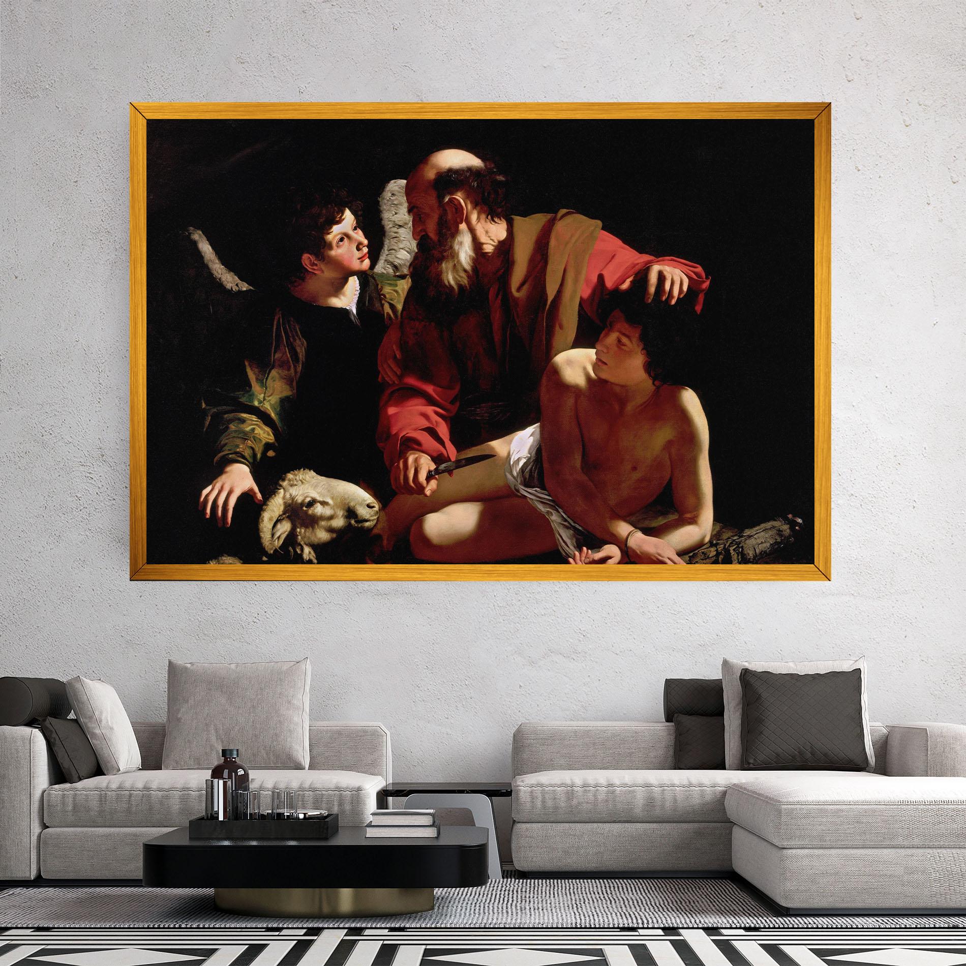 Leinwandbild Sacrifice Of Isaac mockup 2