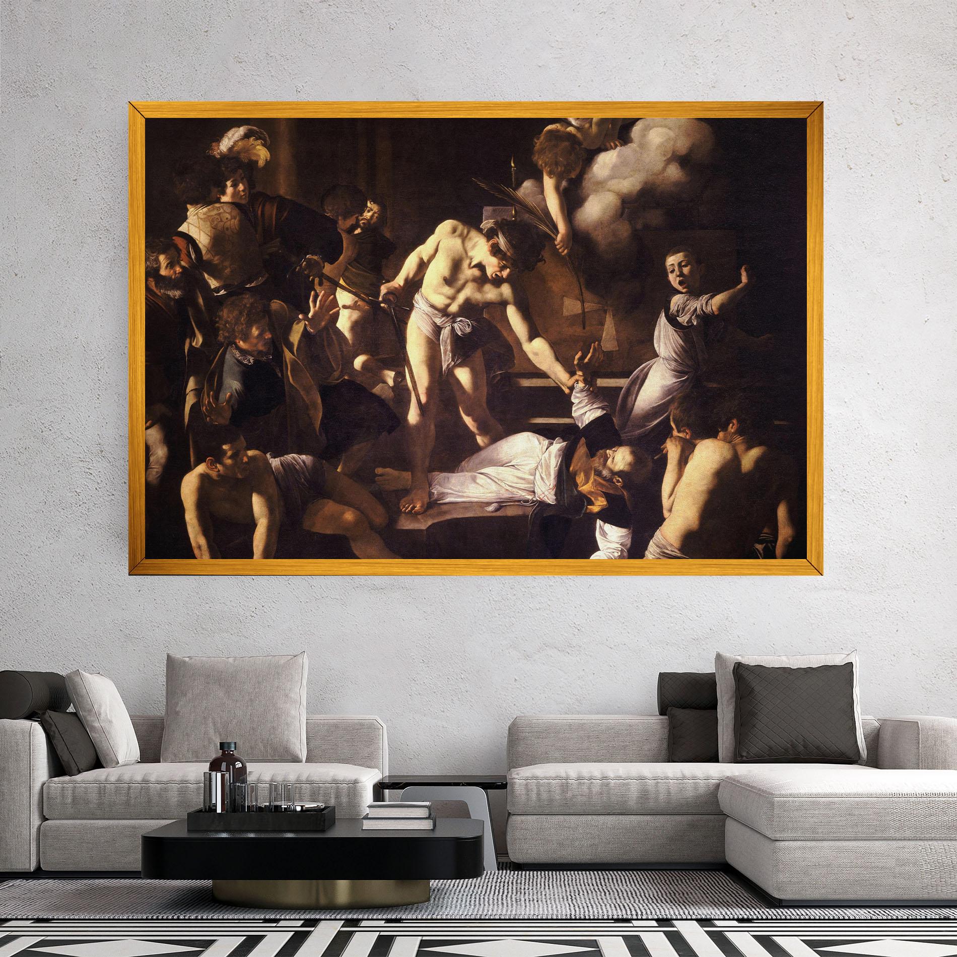 Leinwandbild The Martyrdom mockup 2