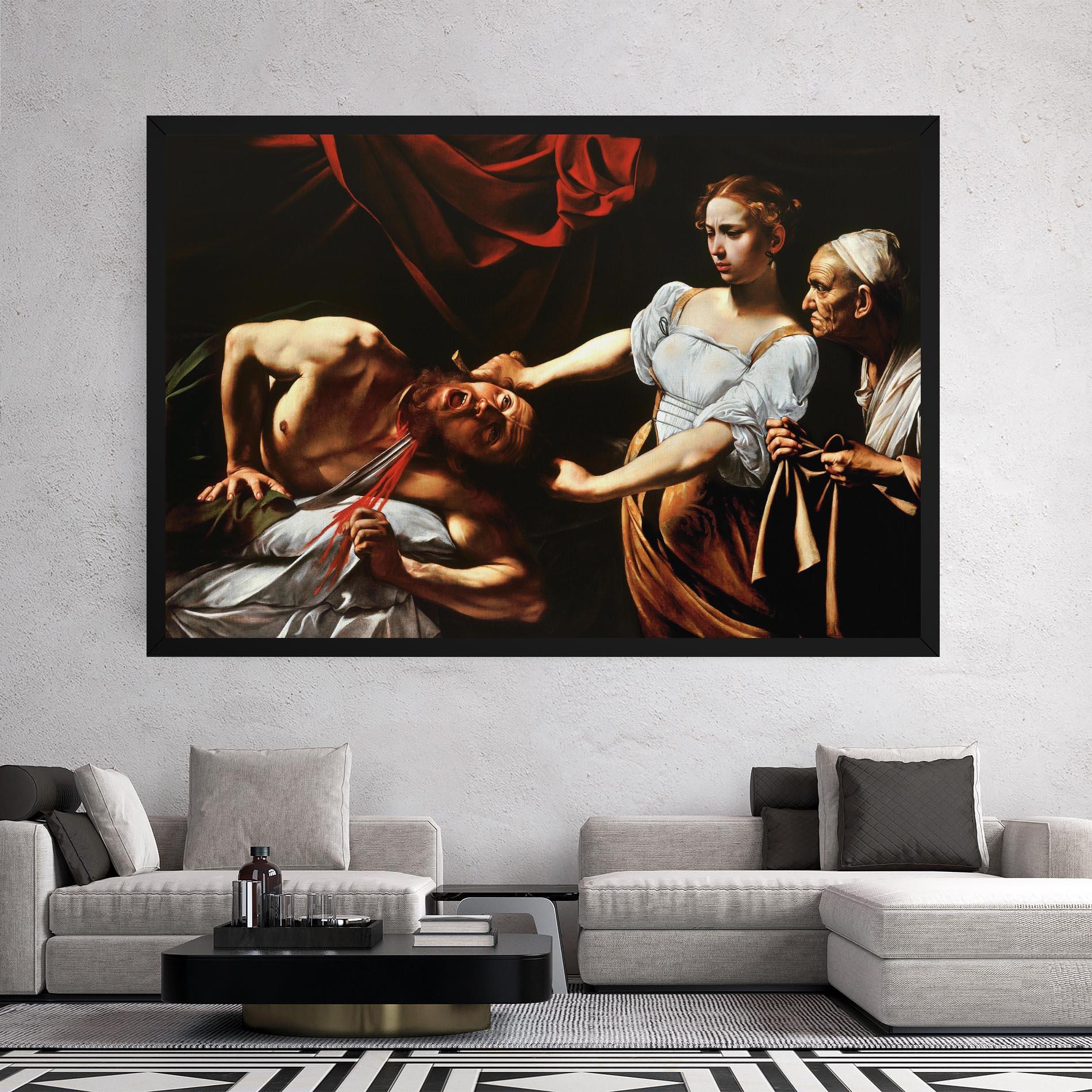 Leinwandbild Judith Beheading mockup 2