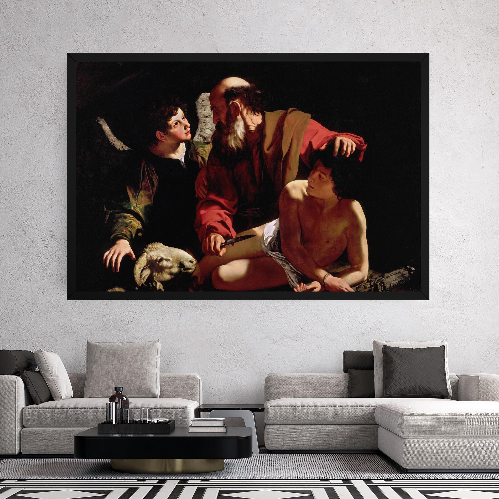 Leinwandbild Sacrifice Of Isaac mockup 2