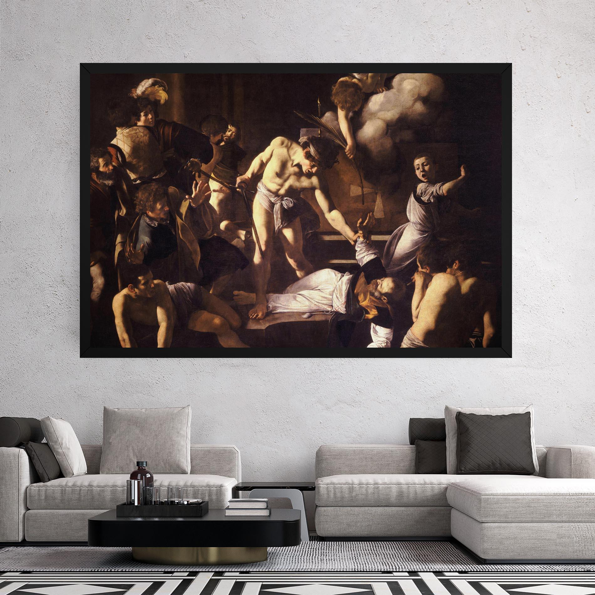 Leinwandbild The Martyrdom mockup 2