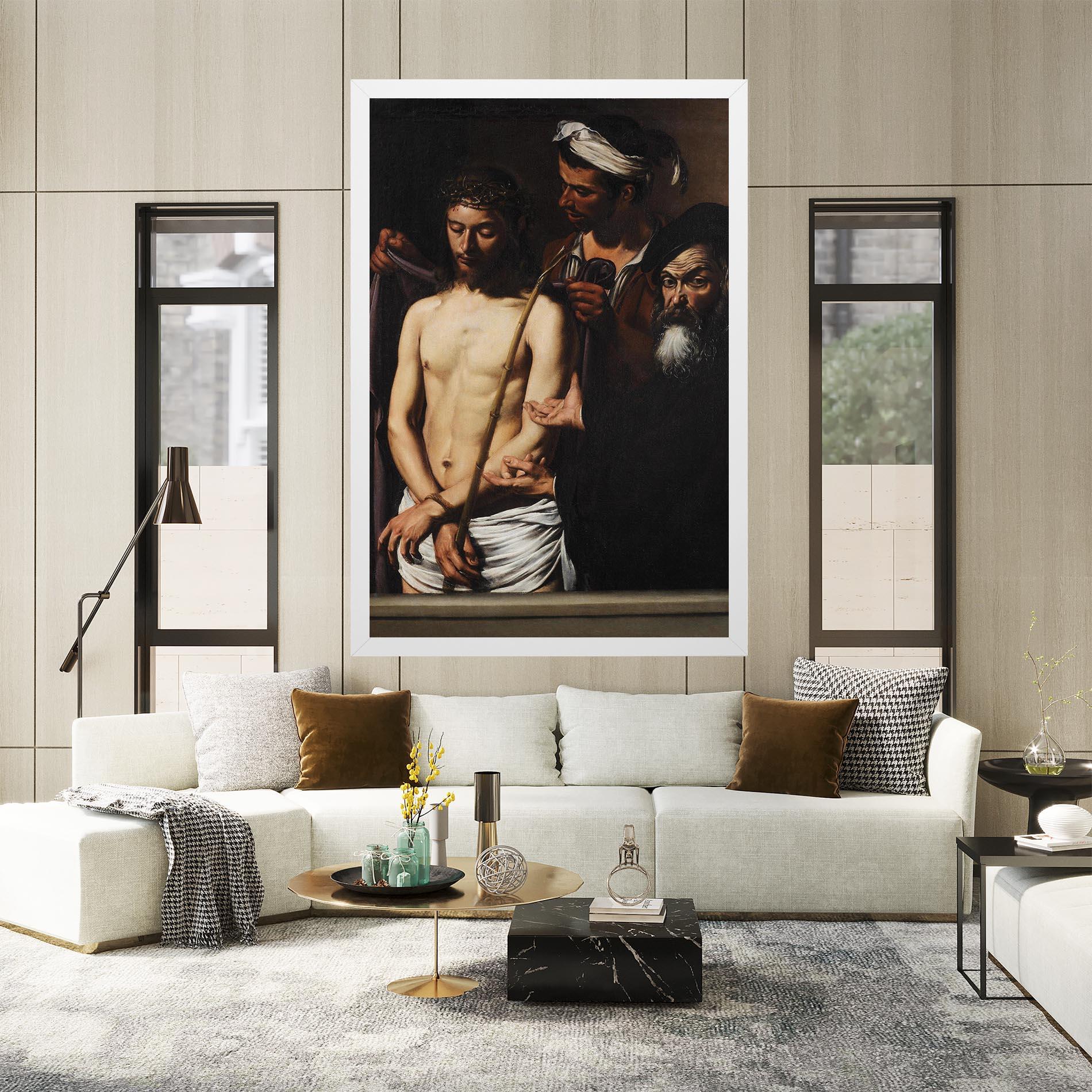 Leinwandbild Michelangelo Merisi mockup 2
