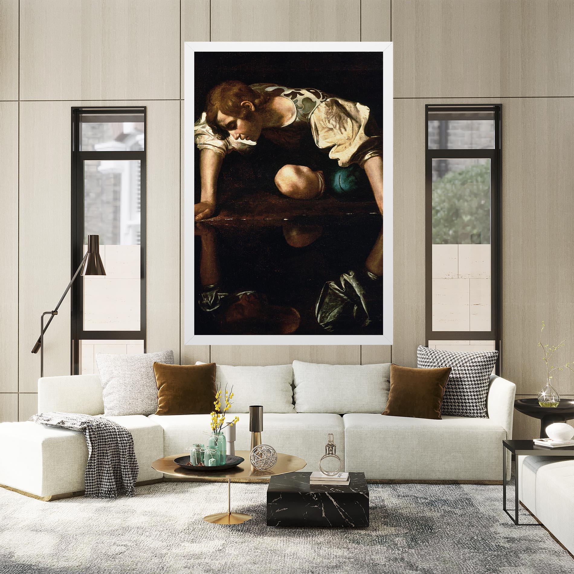 Leinwandbild Narcissus mockup 2