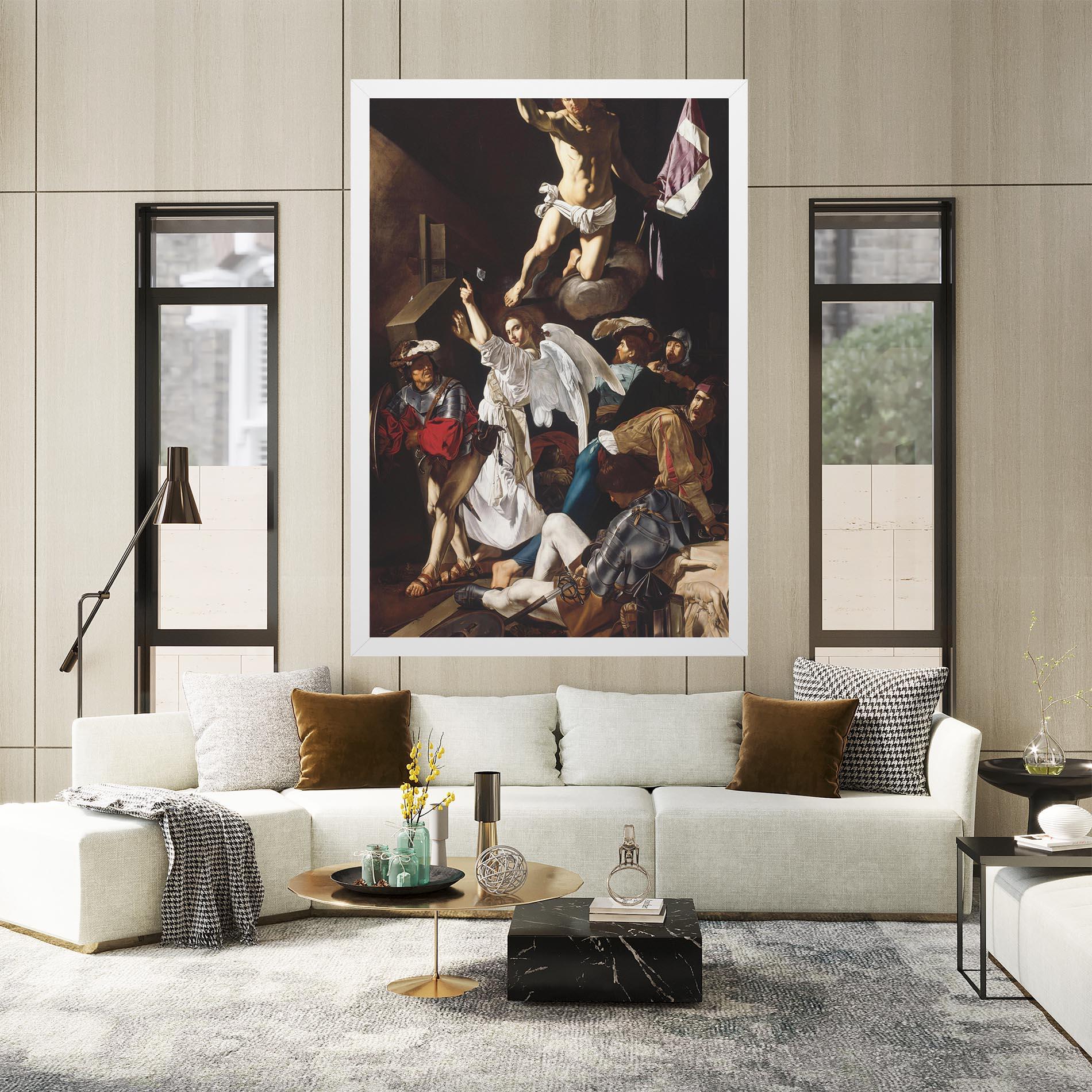 Leinwandbild Resurrection mockup 2