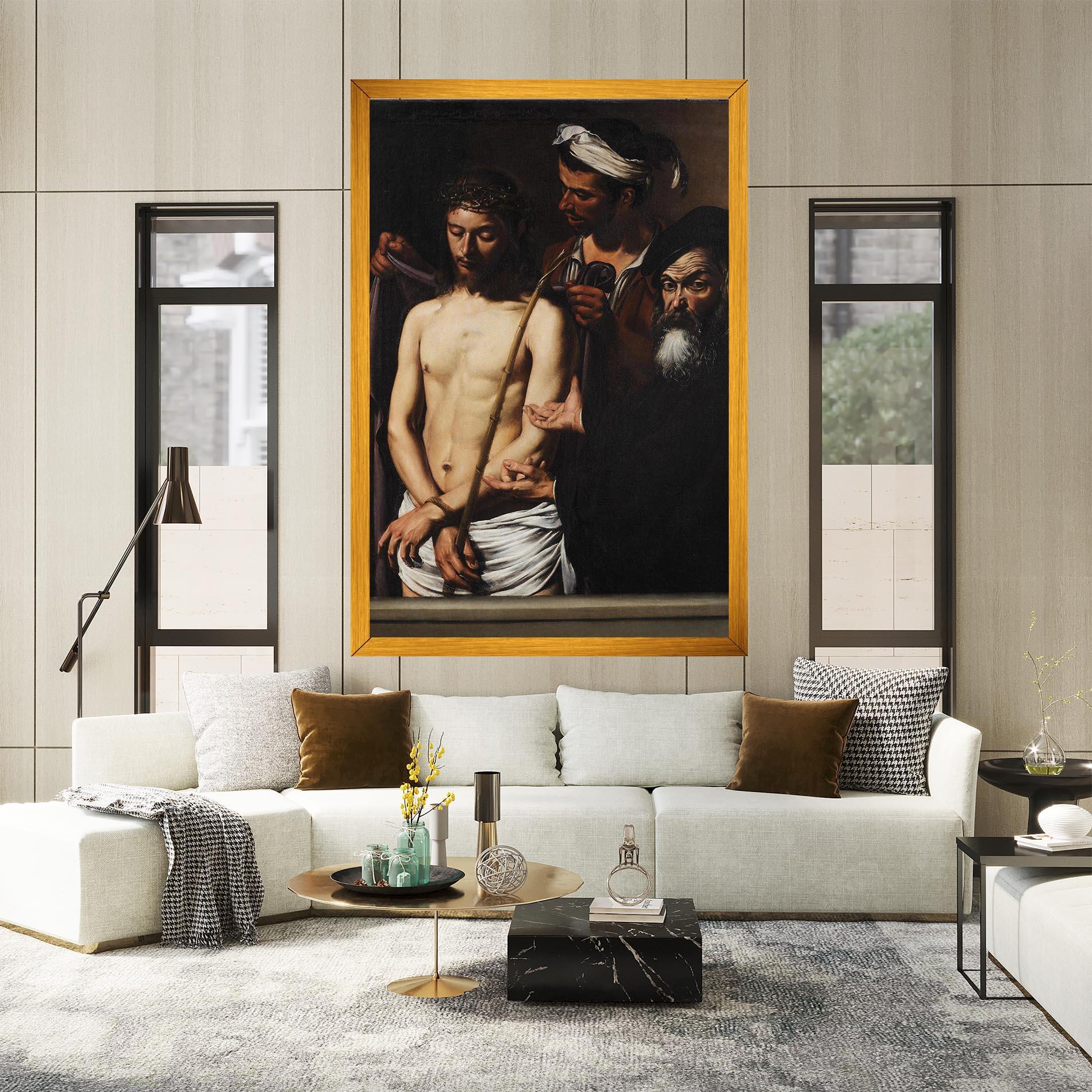 Leinwandbild Michelangelo Merisi mockup 2