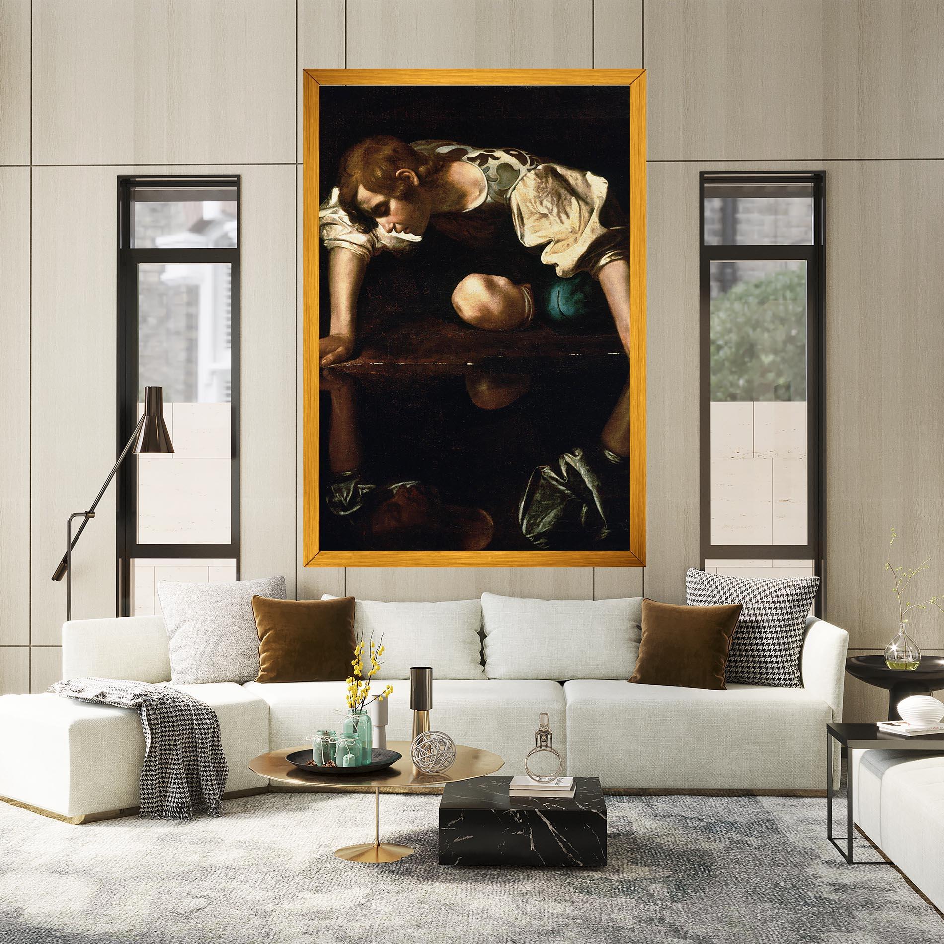 Leinwandbild Narcissus mockup 2