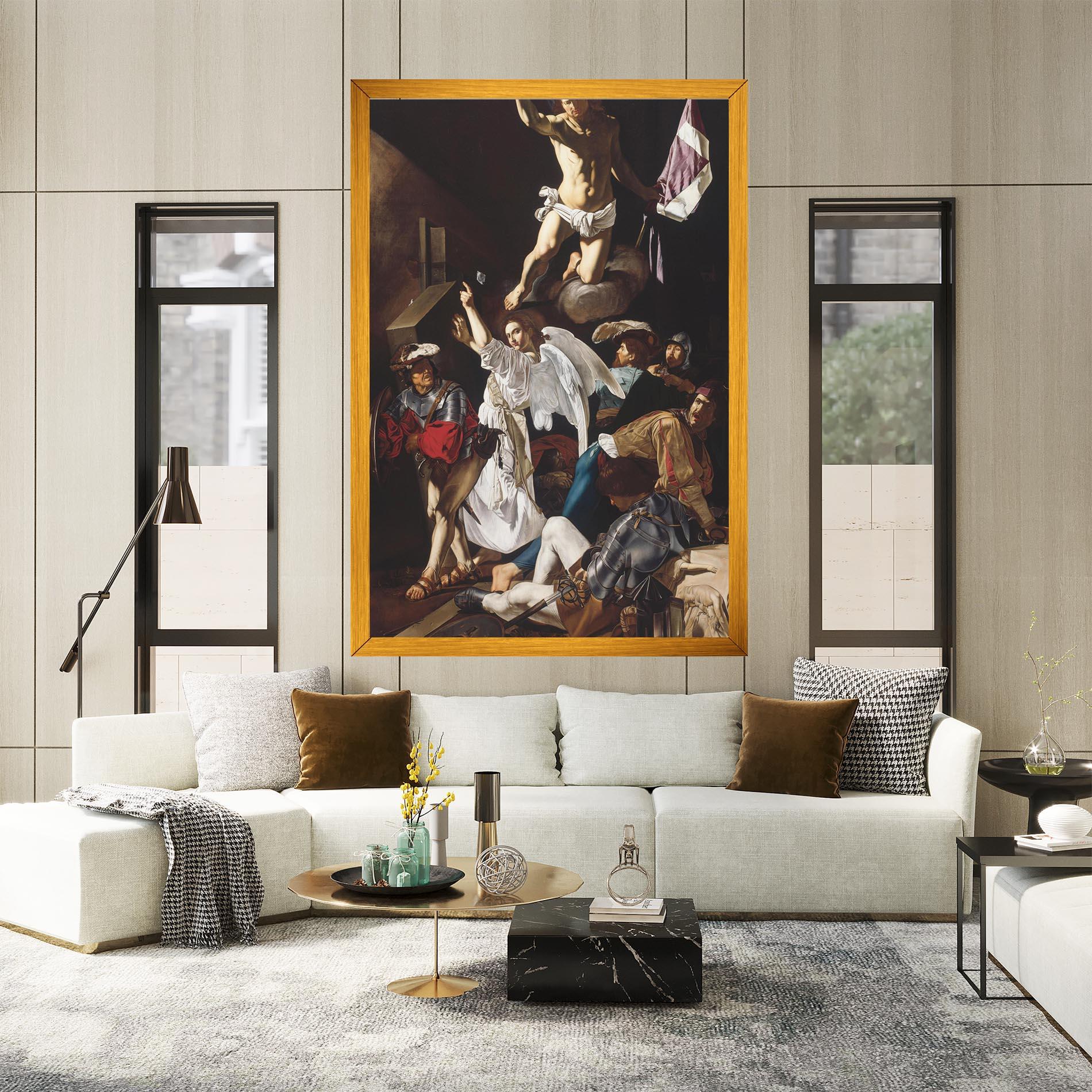 Leinwandbild Resurrection mockup 2