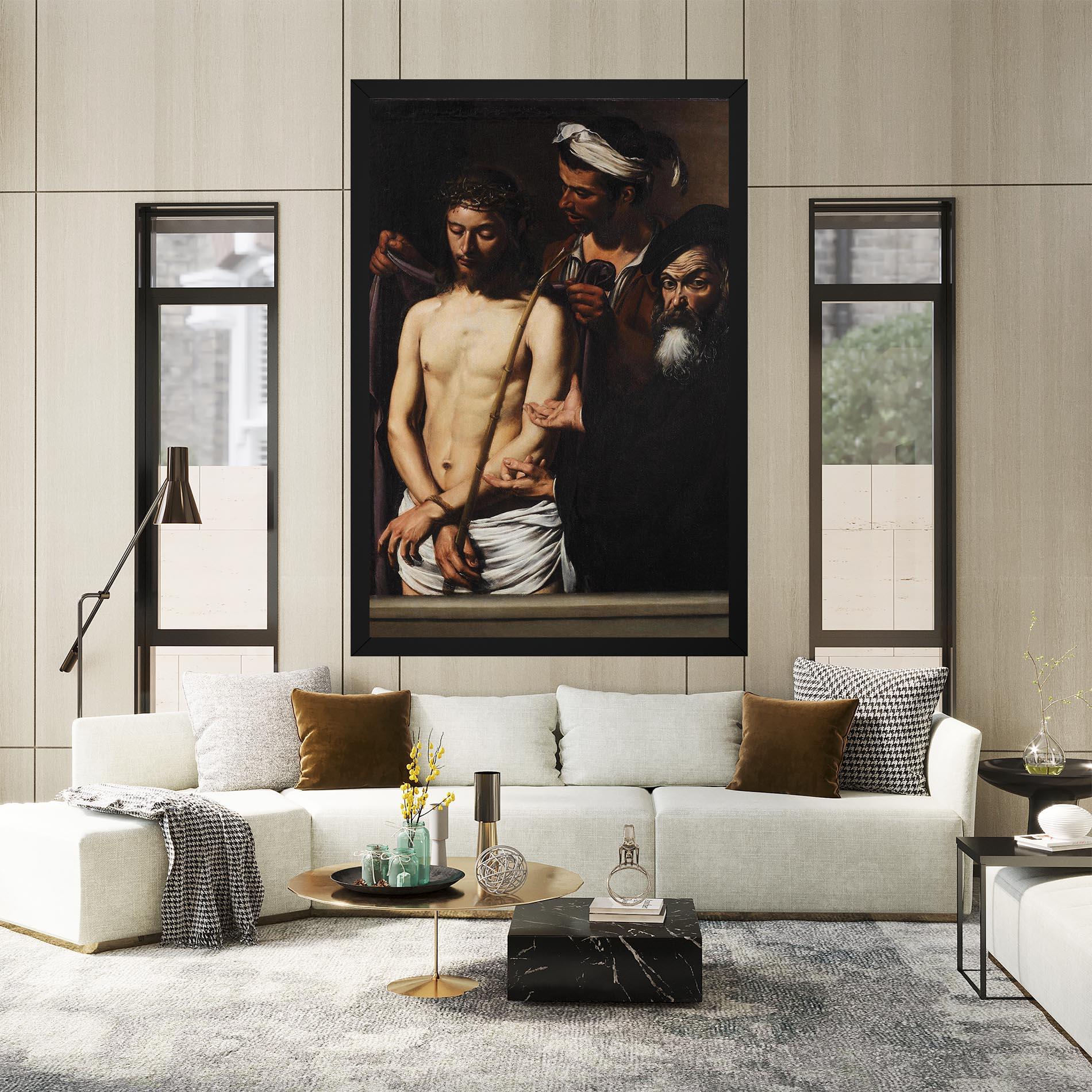 Leinwandbild Michelangelo Merisi mockup 2