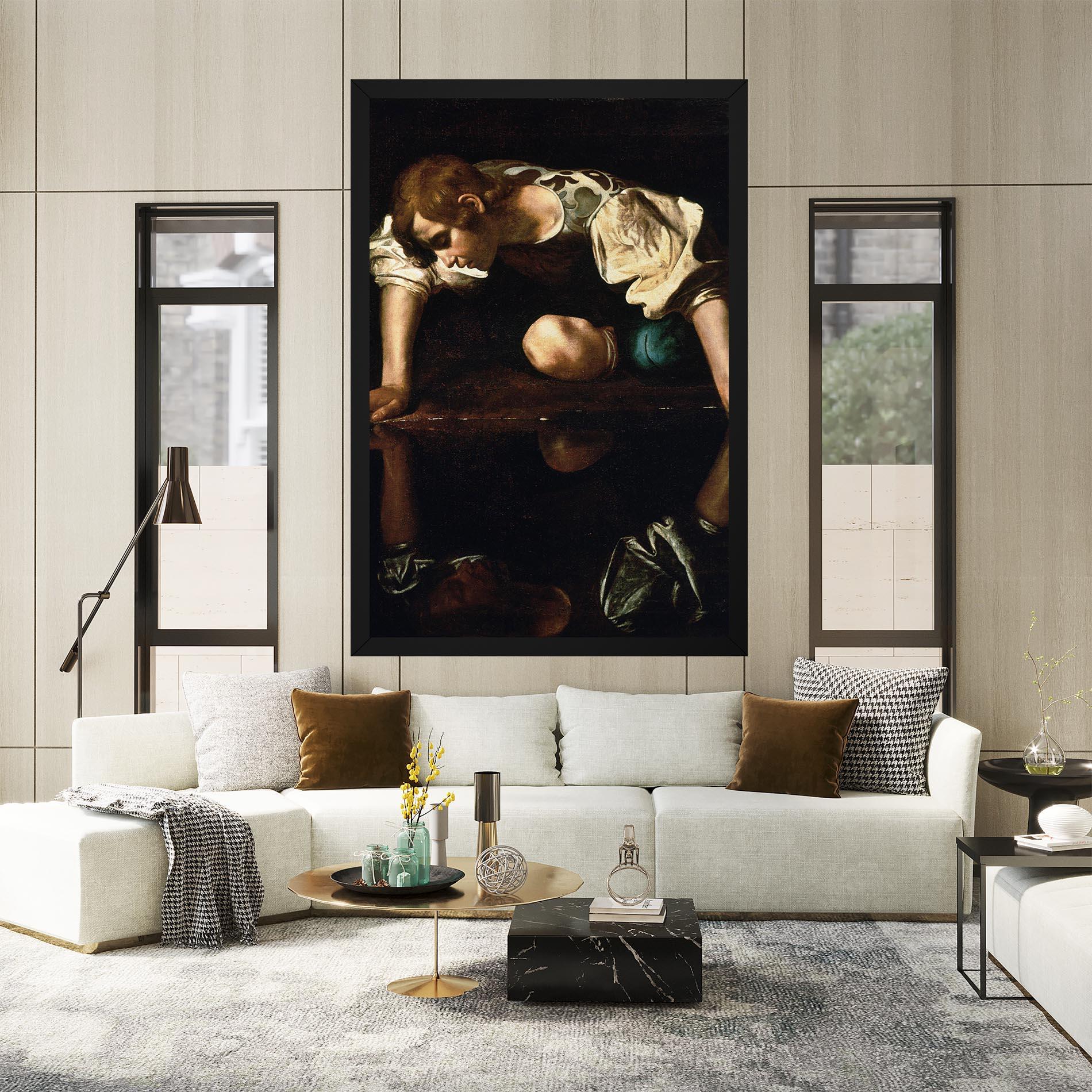 Leinwandbild Narcissus mockup 2