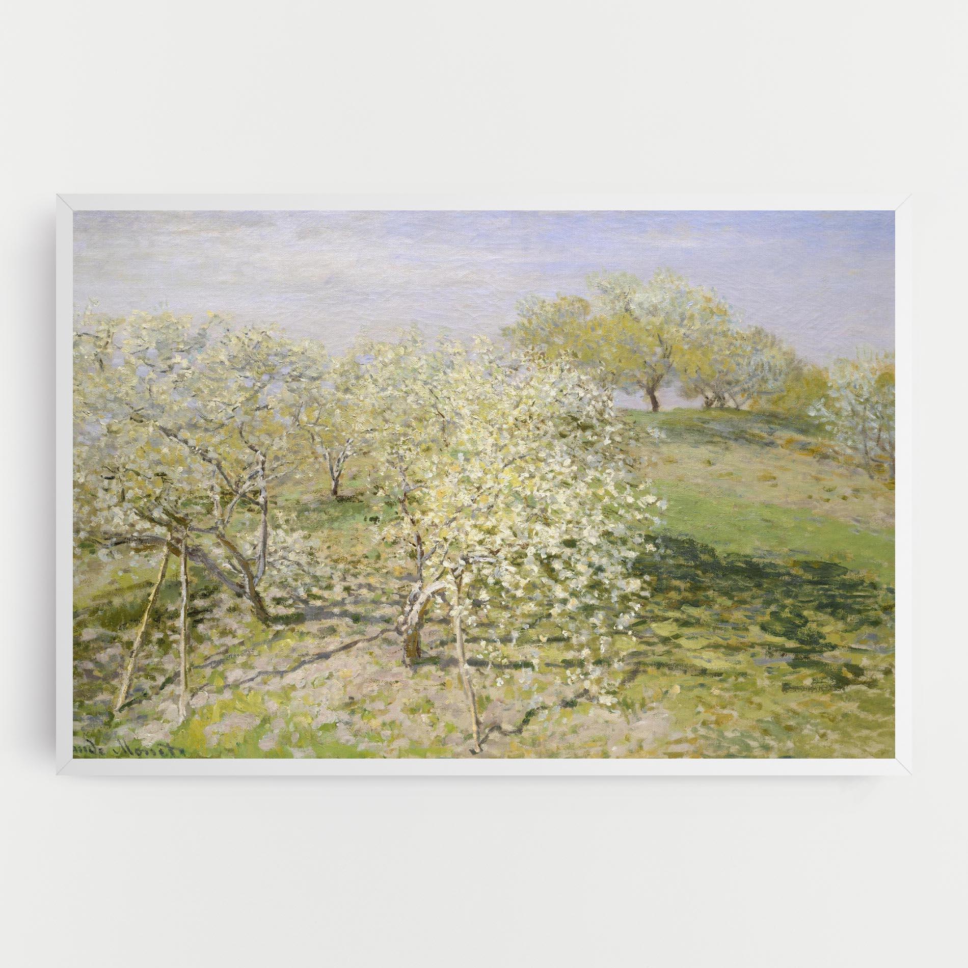 Leinwandbild Fruit Trees In Bloom mockup 0