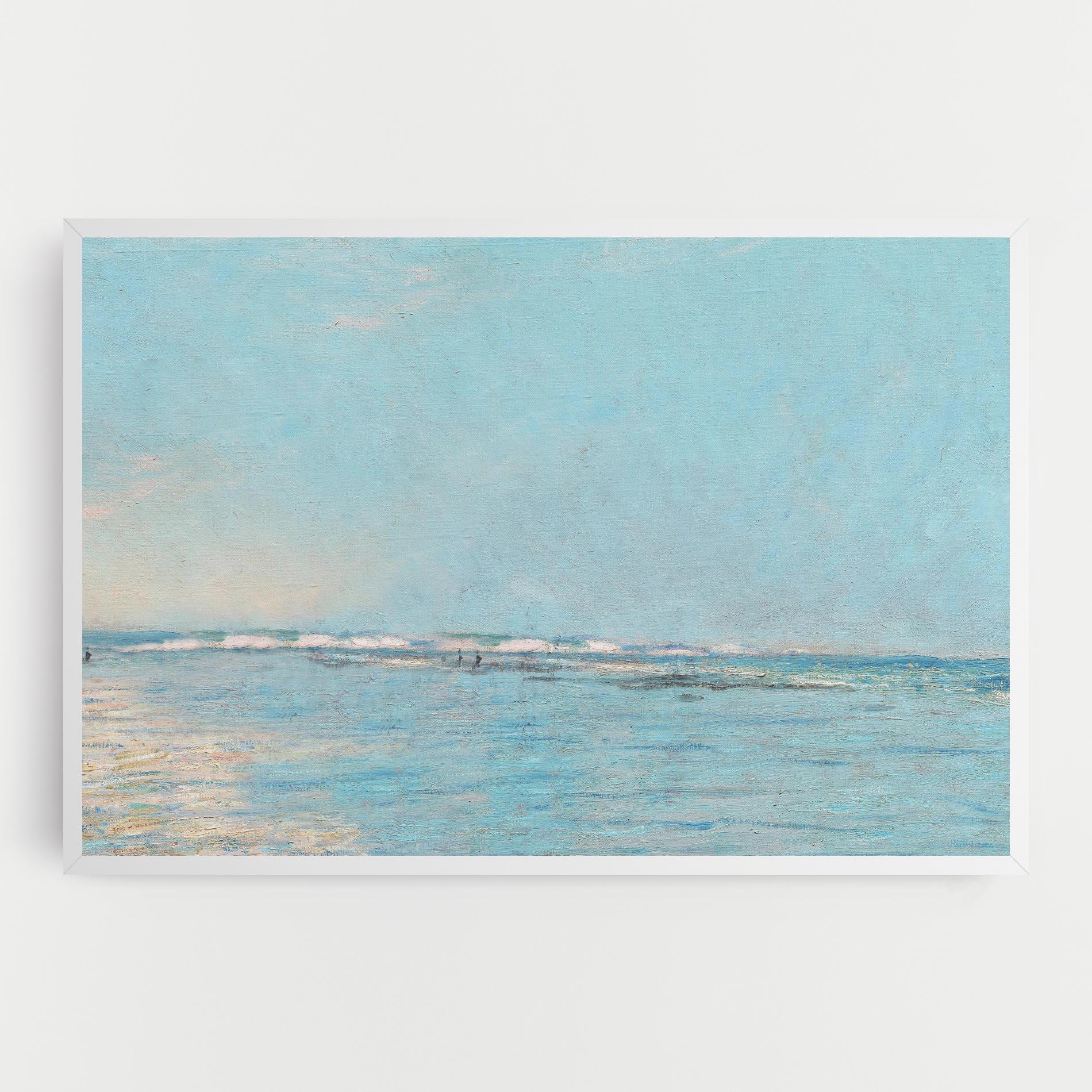 Leinwandbild Monet's Beach mockup 0