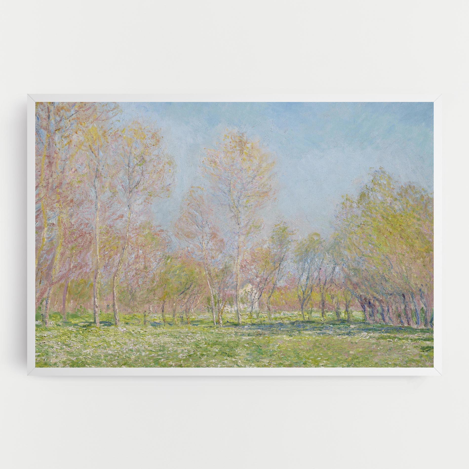 Leinwandbild Spring In Giverny mockup 0