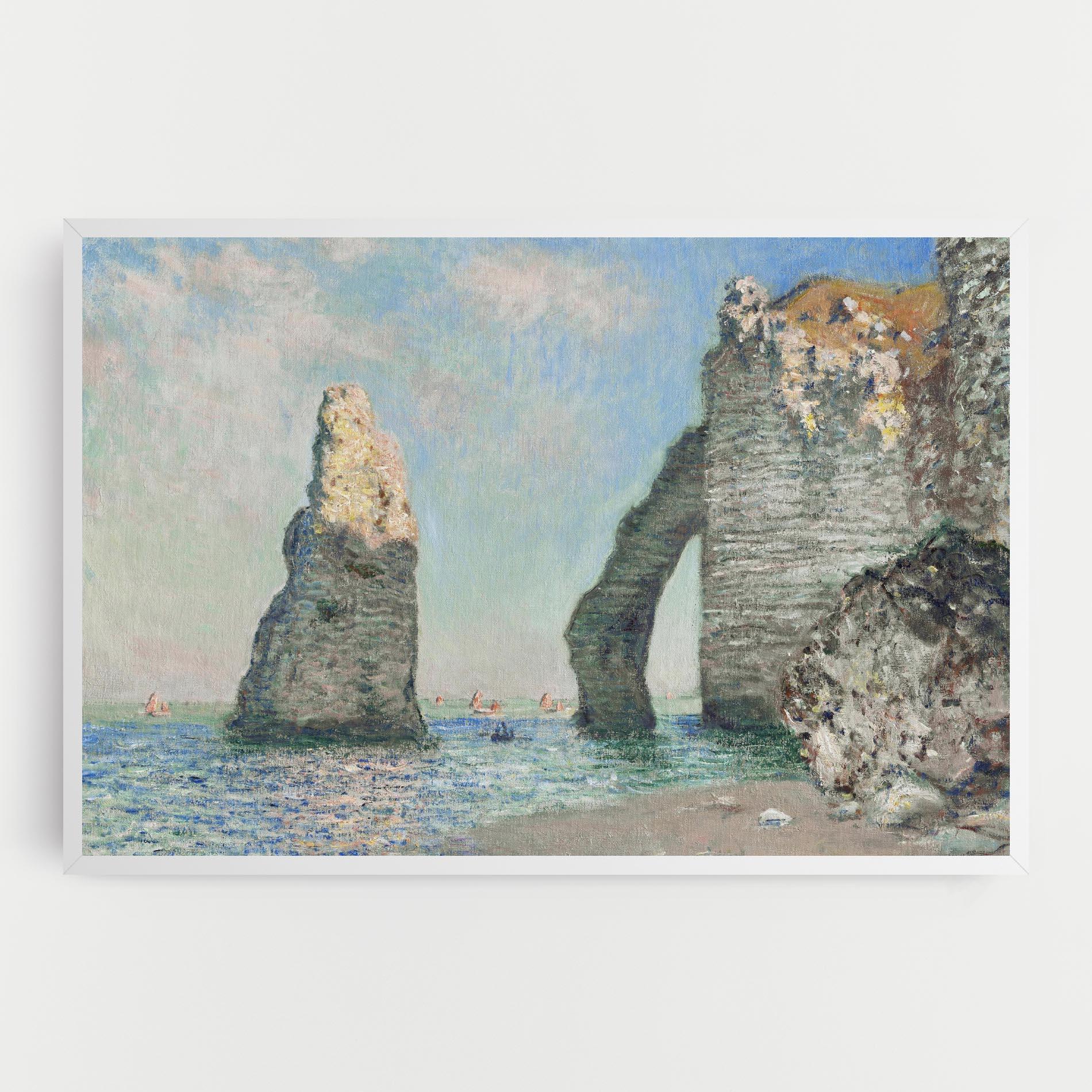 Leinwandbild The Cliffs At Etretat mockup 0