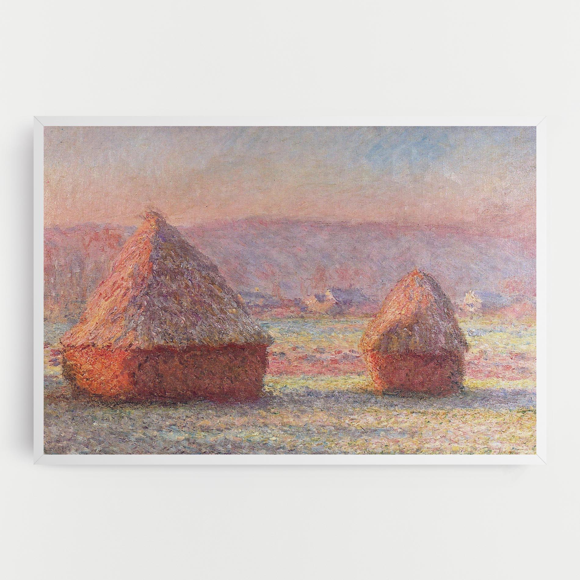 Leinwandbild White Frost mockup 0