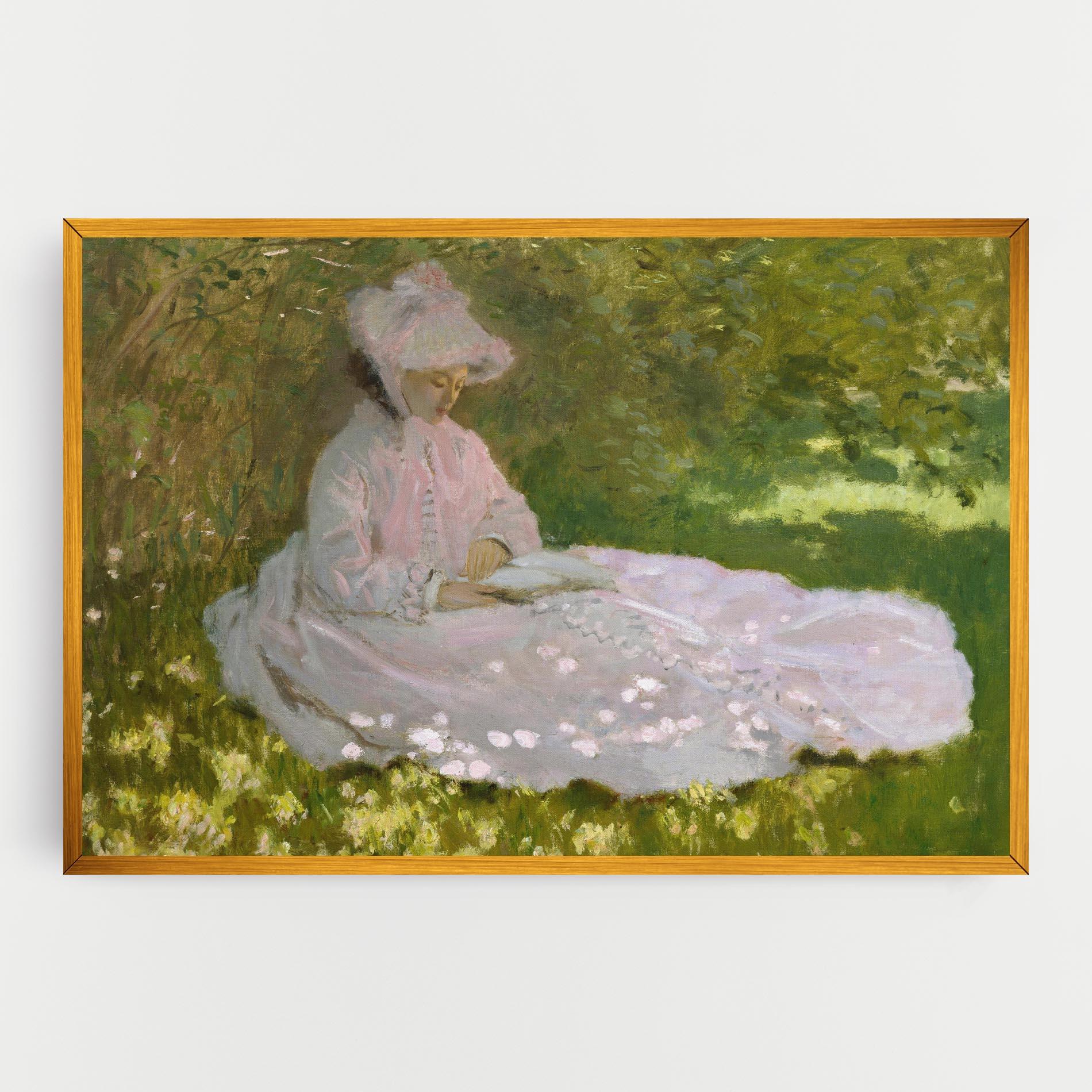 Leinwandbild Springtime mockup 0