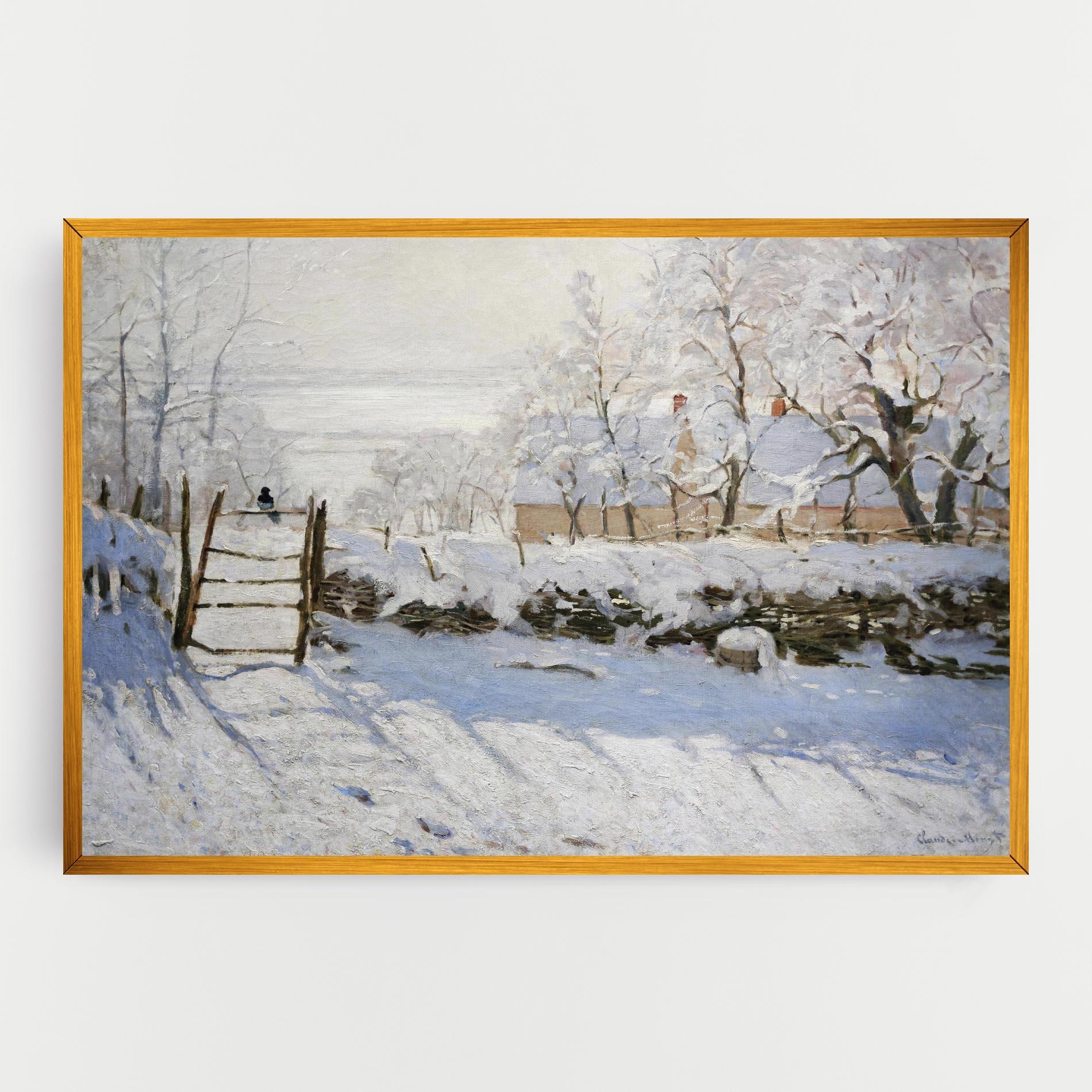 Leinwandbild The Magpie mockup 0