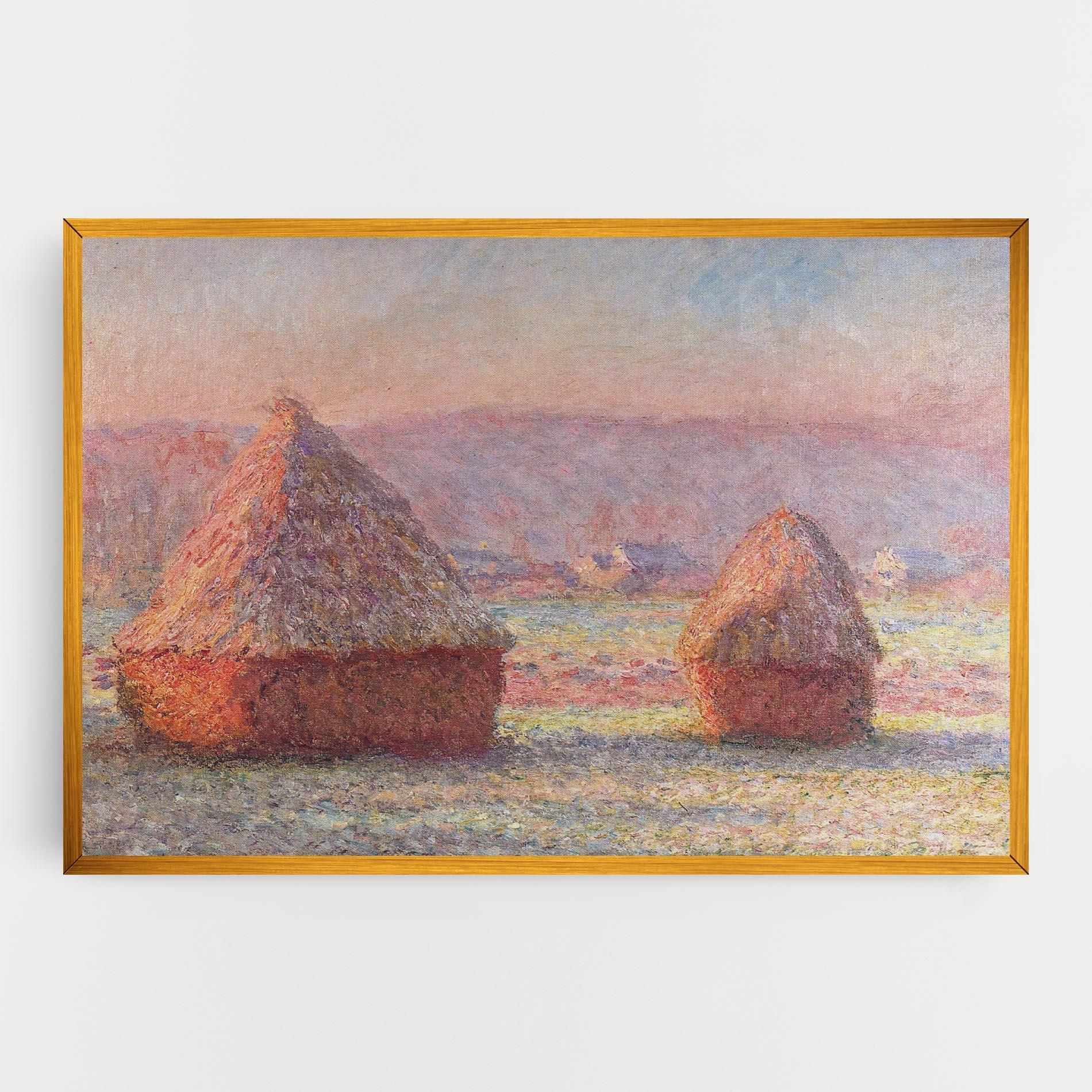 Leinwandbild White Frost mockup 0