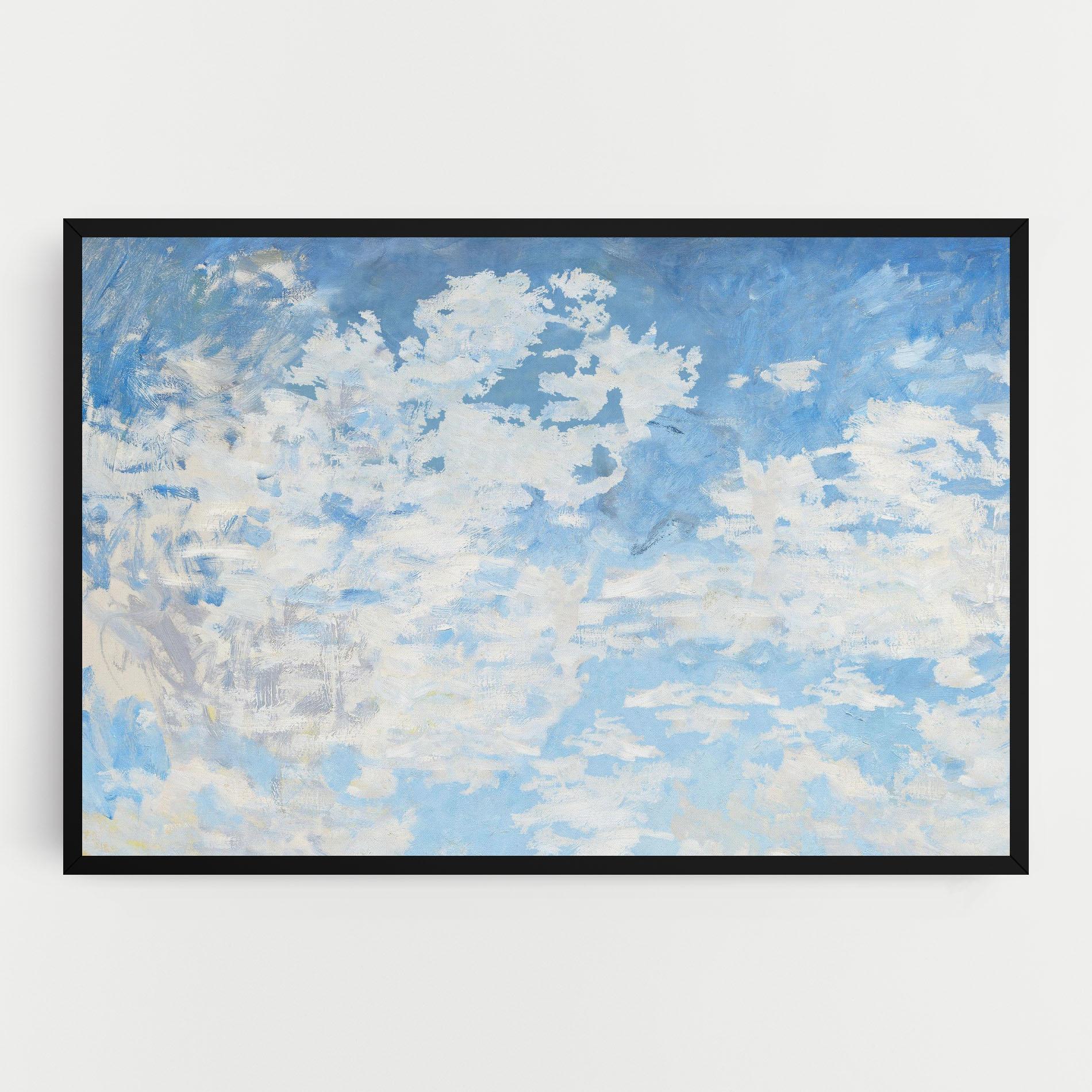 Leinwandbild Clouds Monet mockup 0