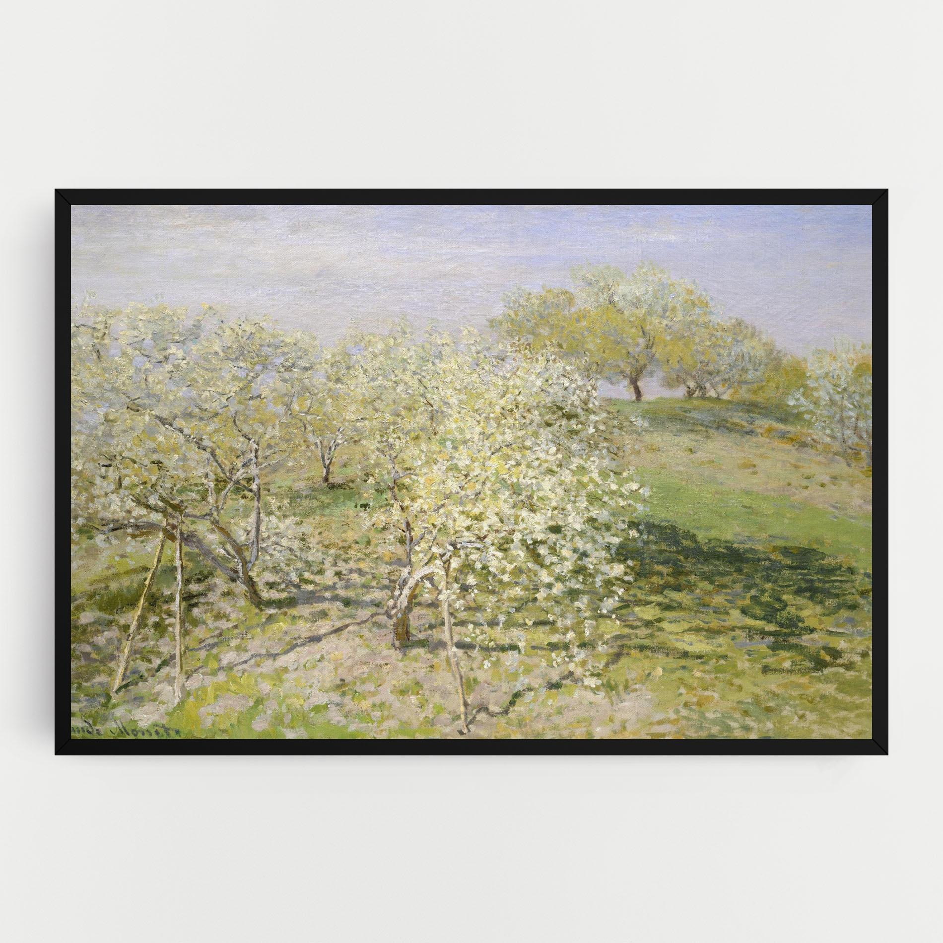 Leinwandbild Fruit Trees In Bloom mockup 0