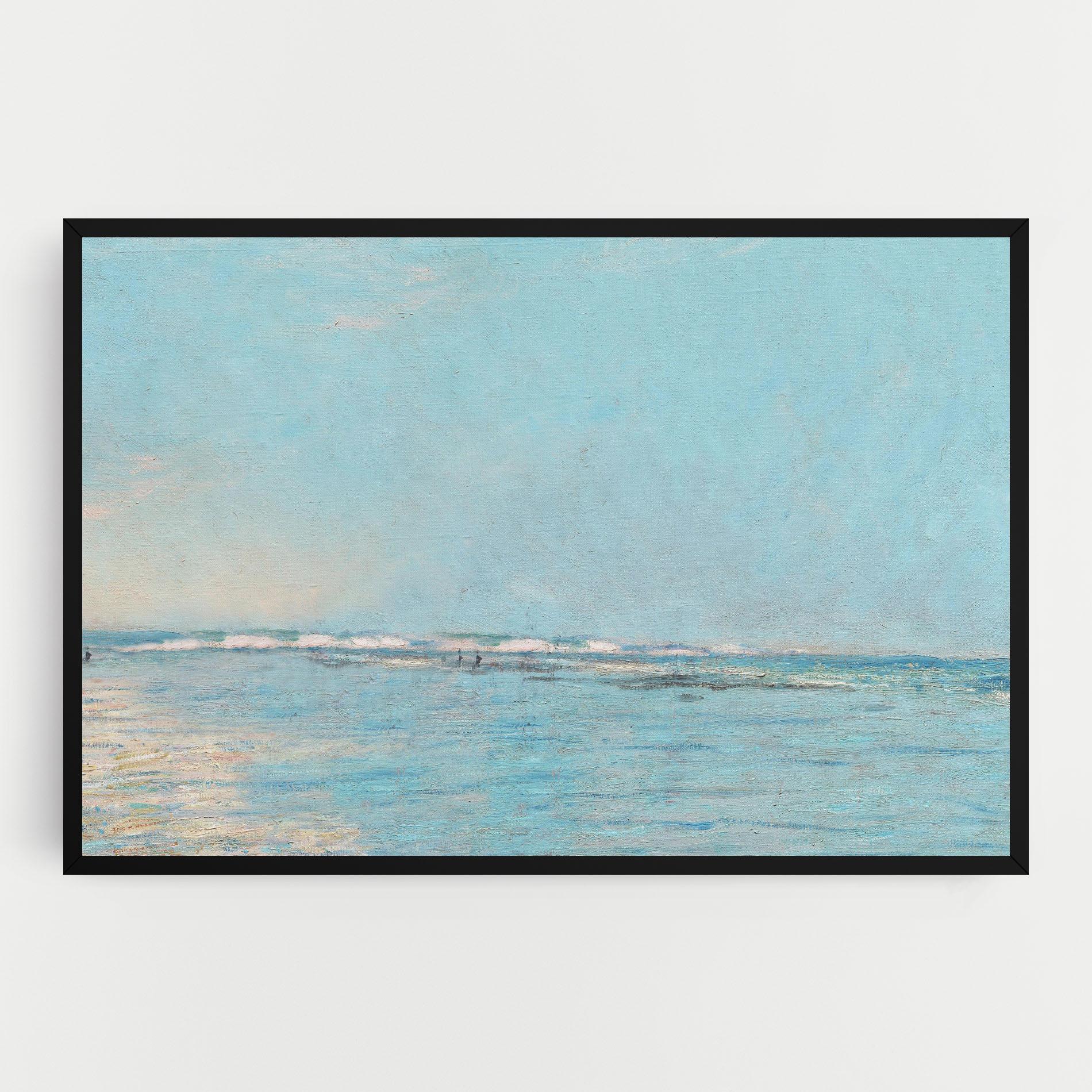 Leinwandbild Monet's Beach mockup 0
