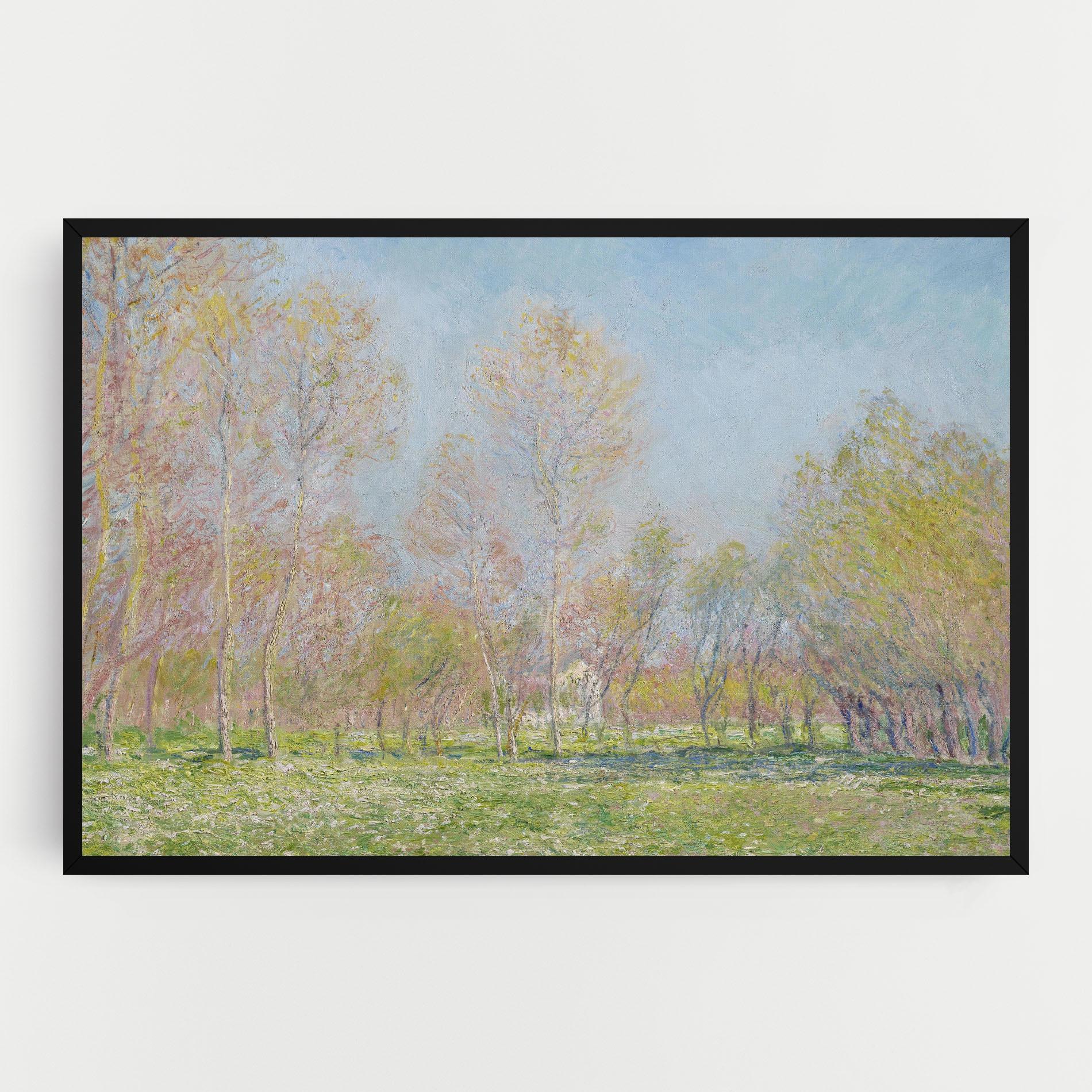 Leinwandbild Spring In Giverny mockup 0