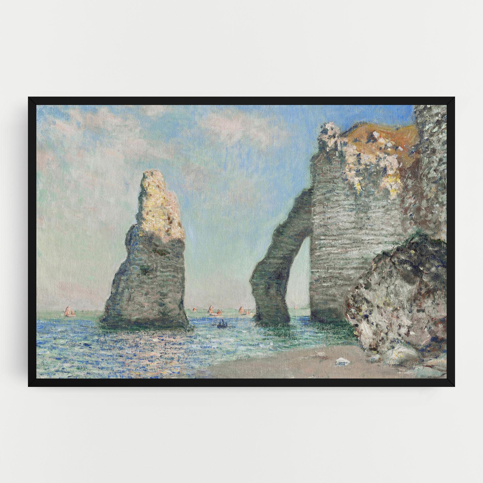 Leinwandbild The Cliffs At Etretat mockup 0