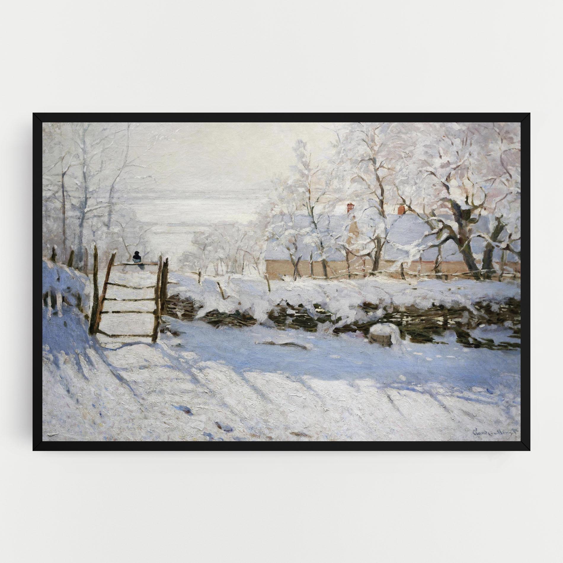 Leinwandbild The Magpie mockup 0