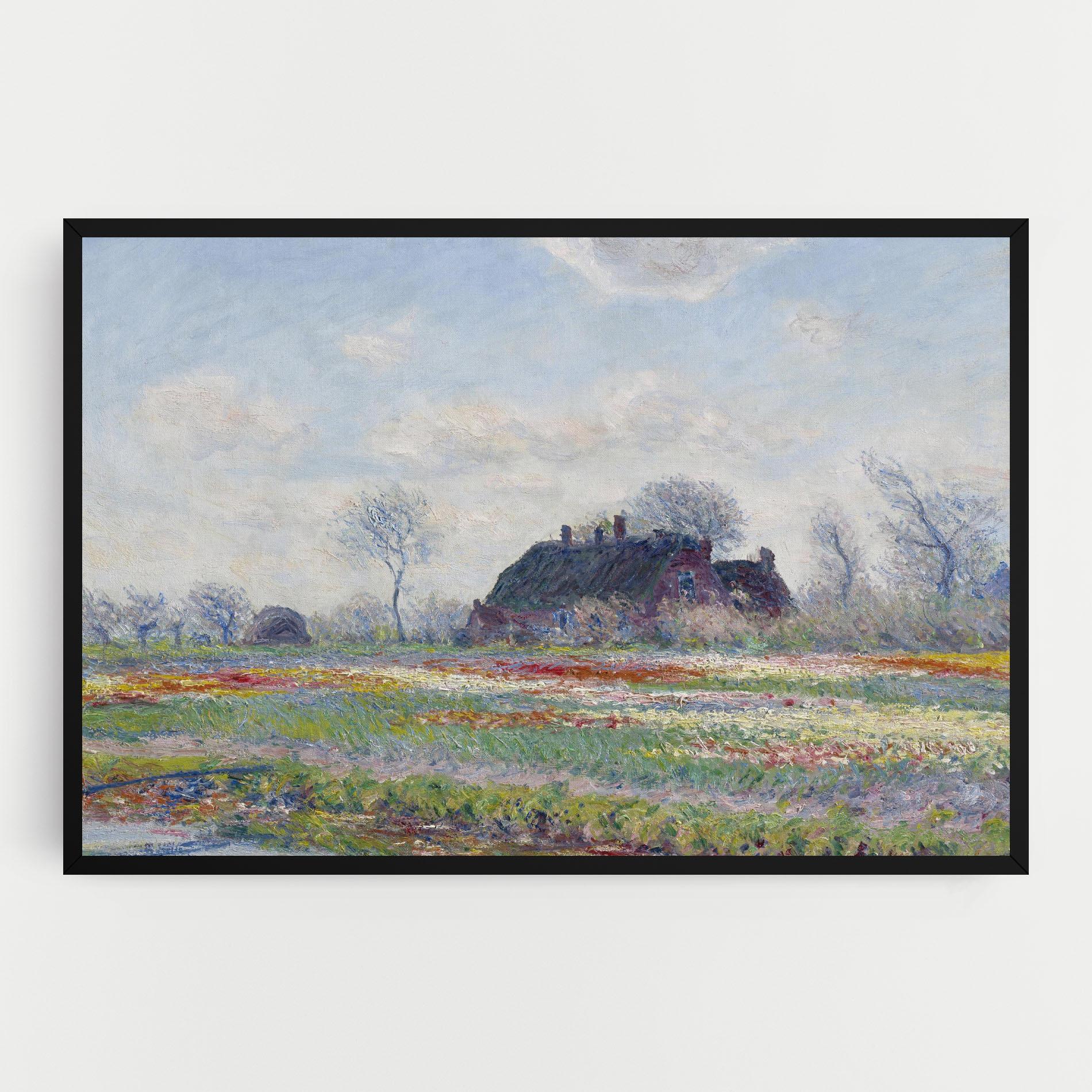 Leinwandbild Tulip Fields At Sassenheim mockup 0