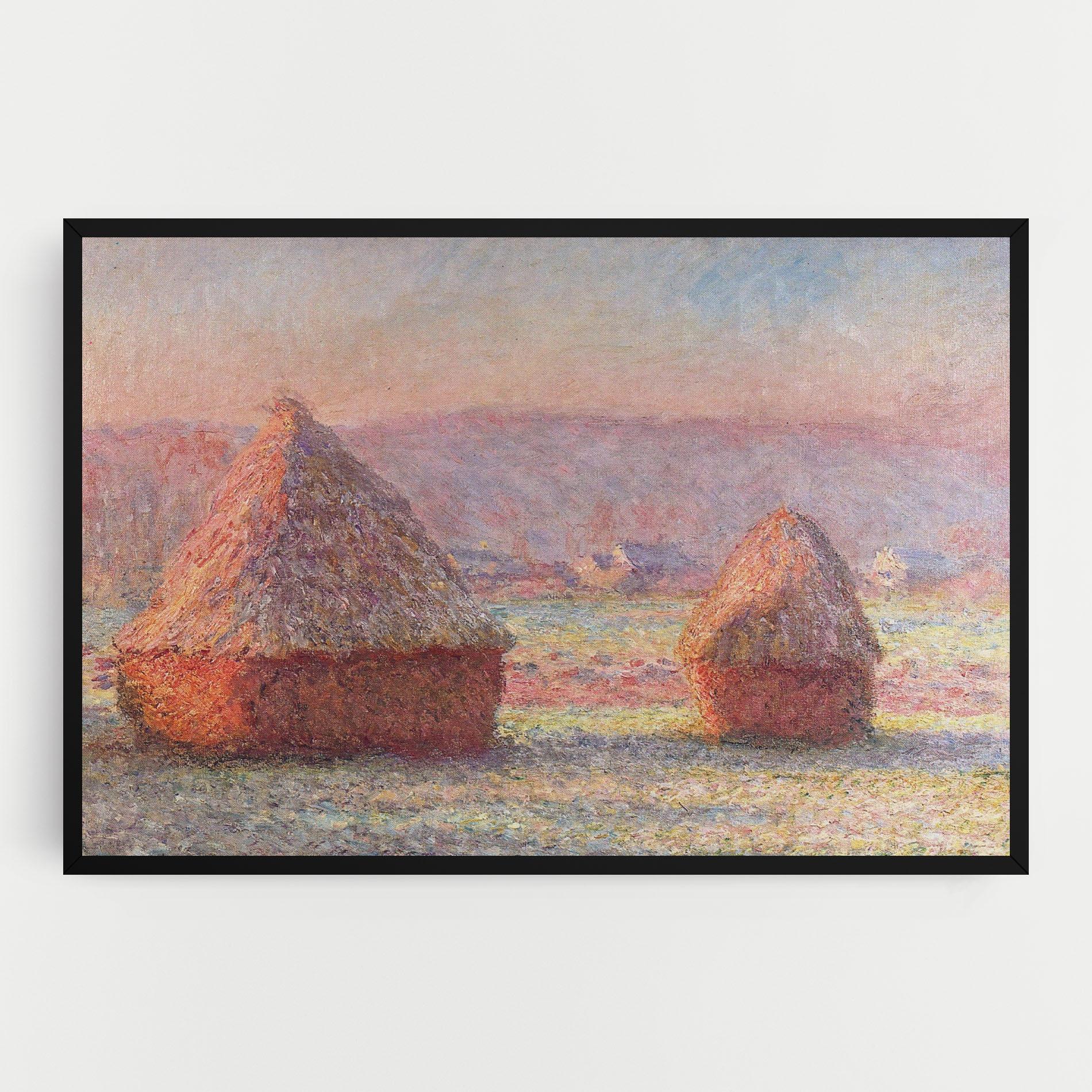 Leinwandbild White Frost mockup 0