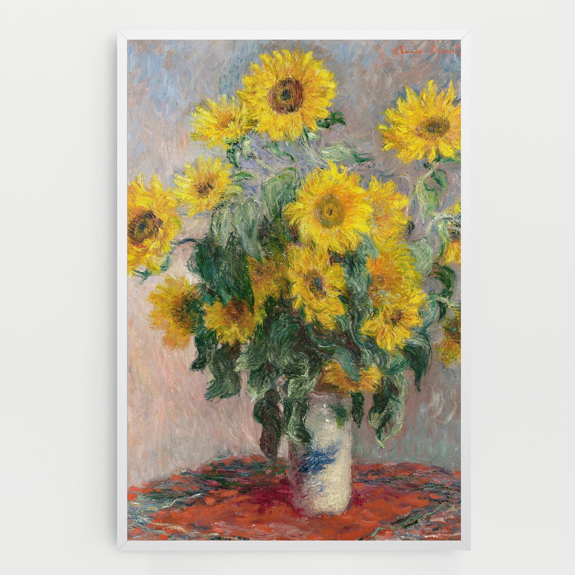 Leinwandbild Bouquet Of Sunflowers 1881 mockup 0