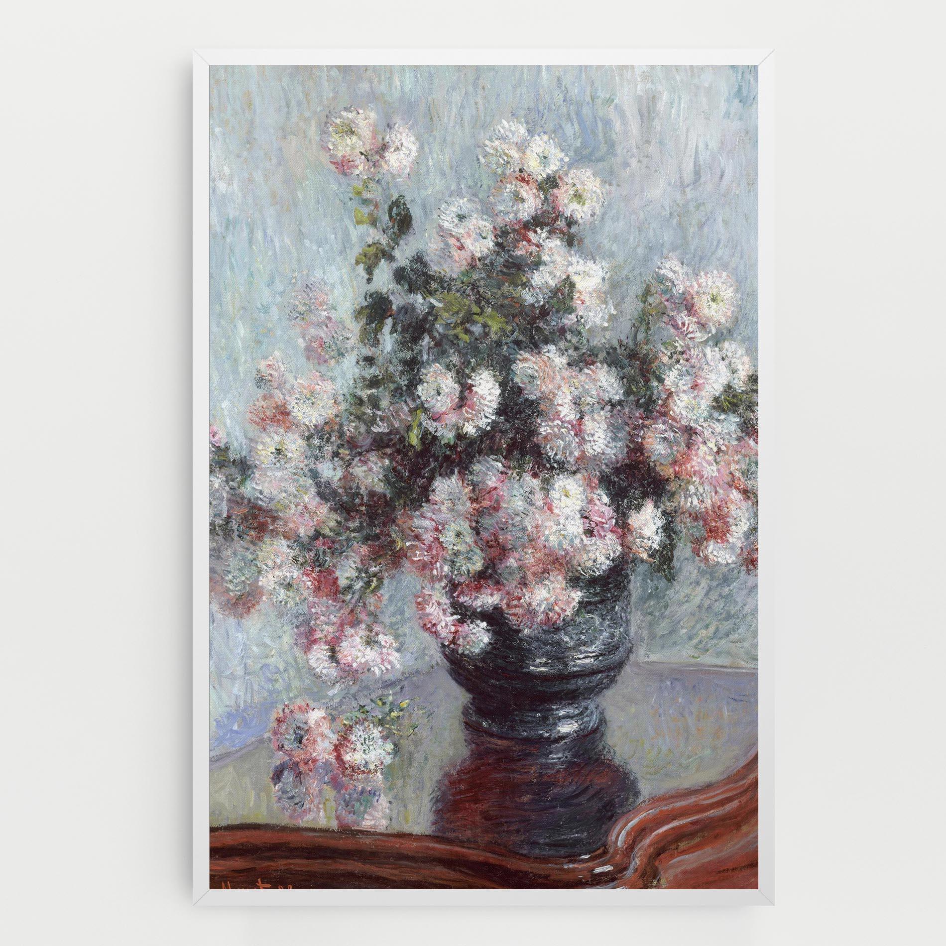 Leinwandbild Chrysanthemums mockup 0