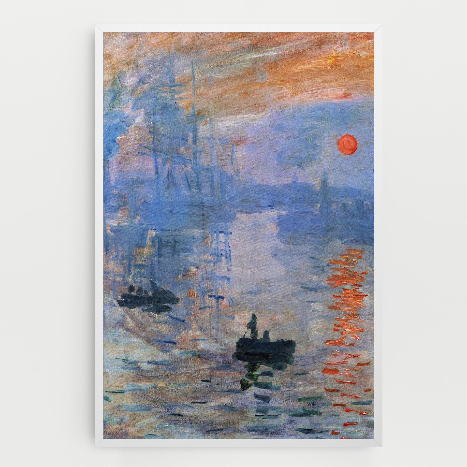 Leinwandbild Sunrise Painting mockup 0