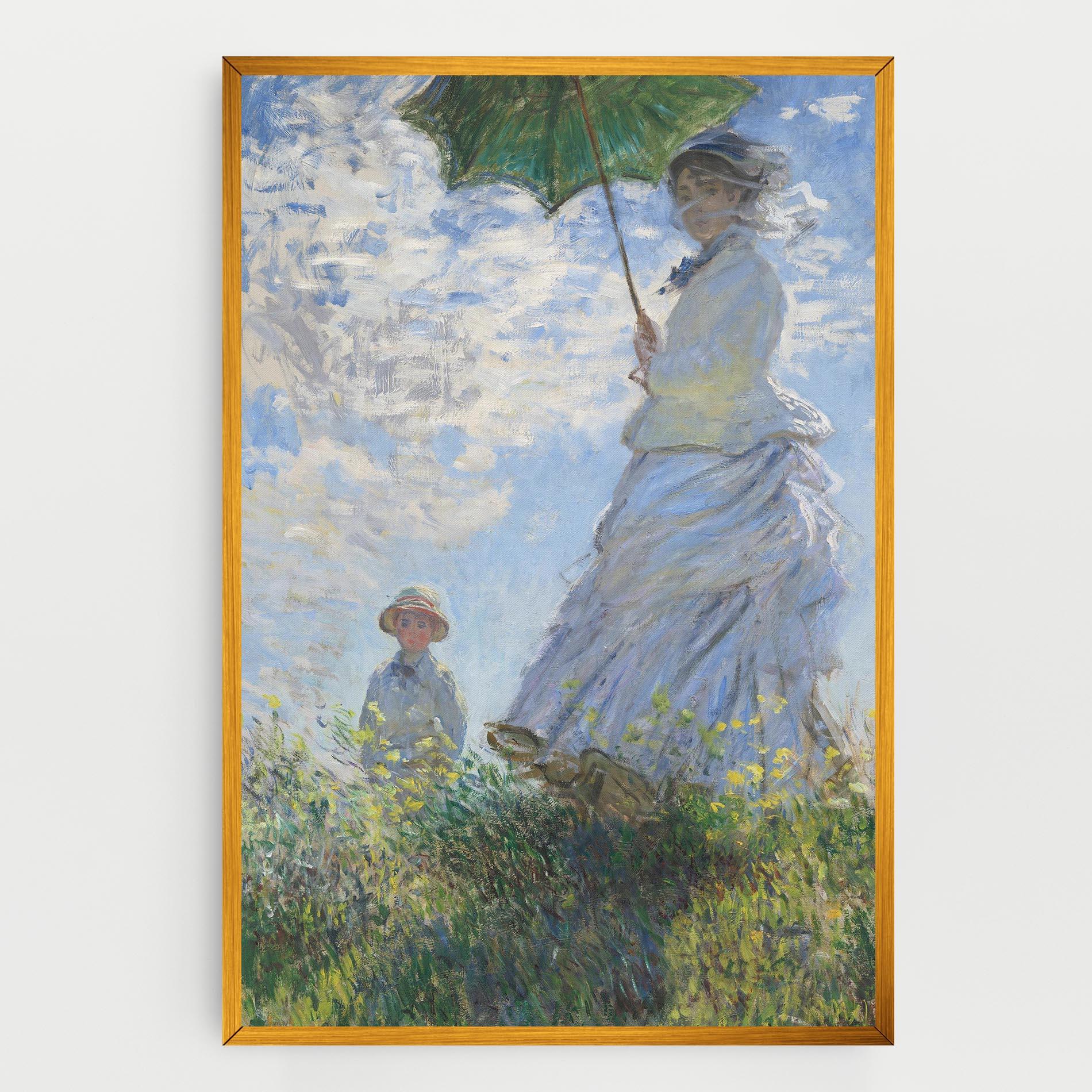 Leinwandbild Parasol Painting mockup 0