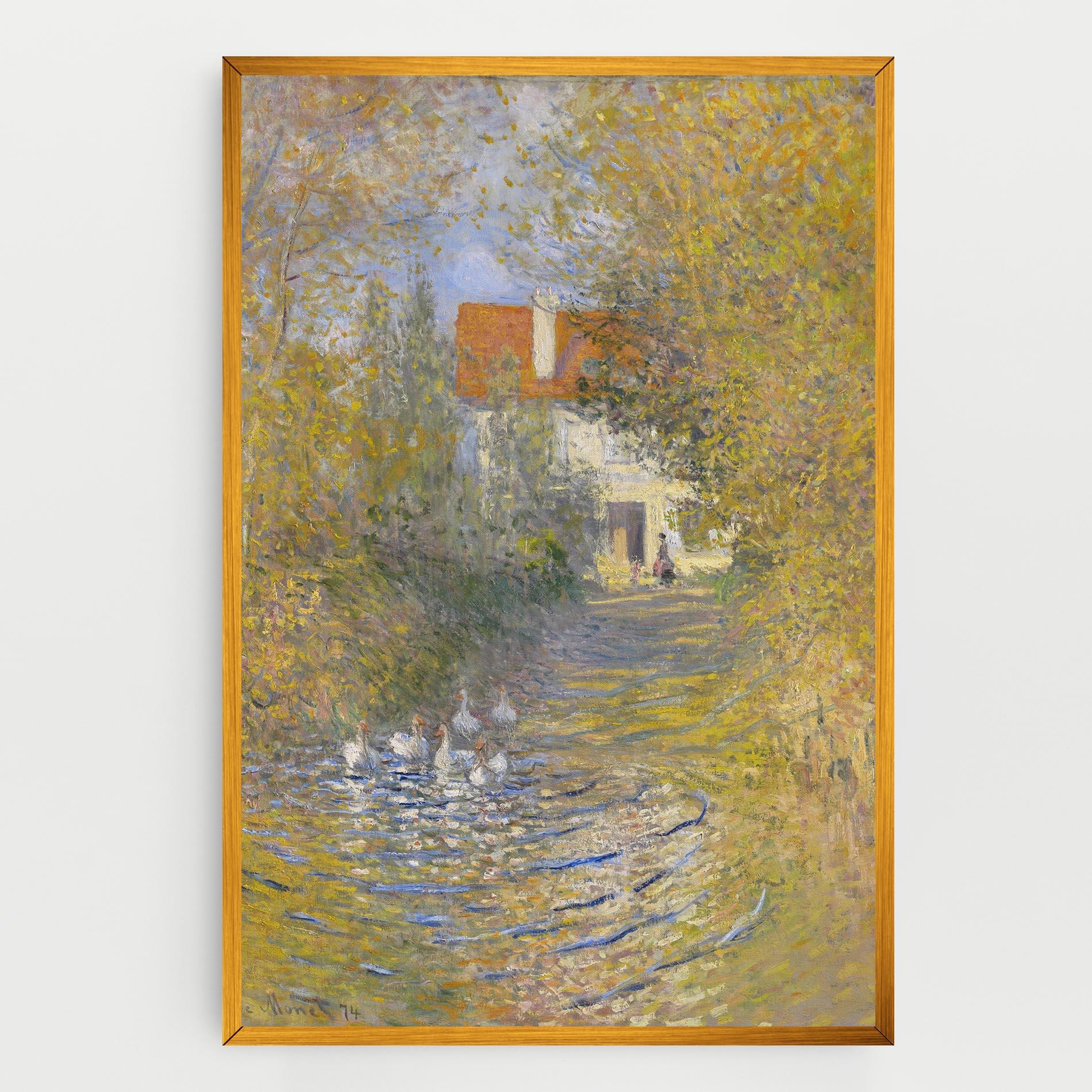 Leinwandbild The Geese mockup 0