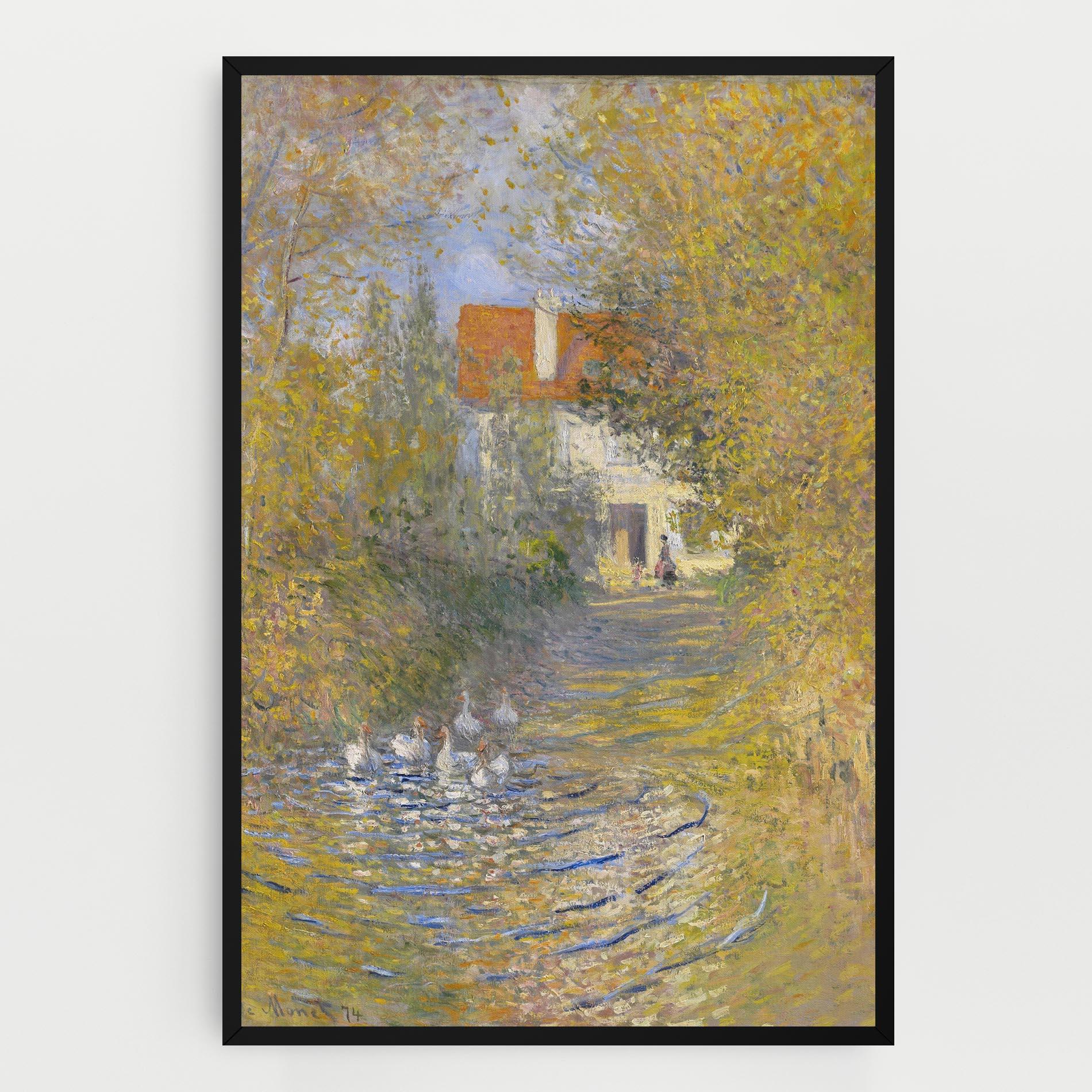 Leinwandbild The Geese mockup 0