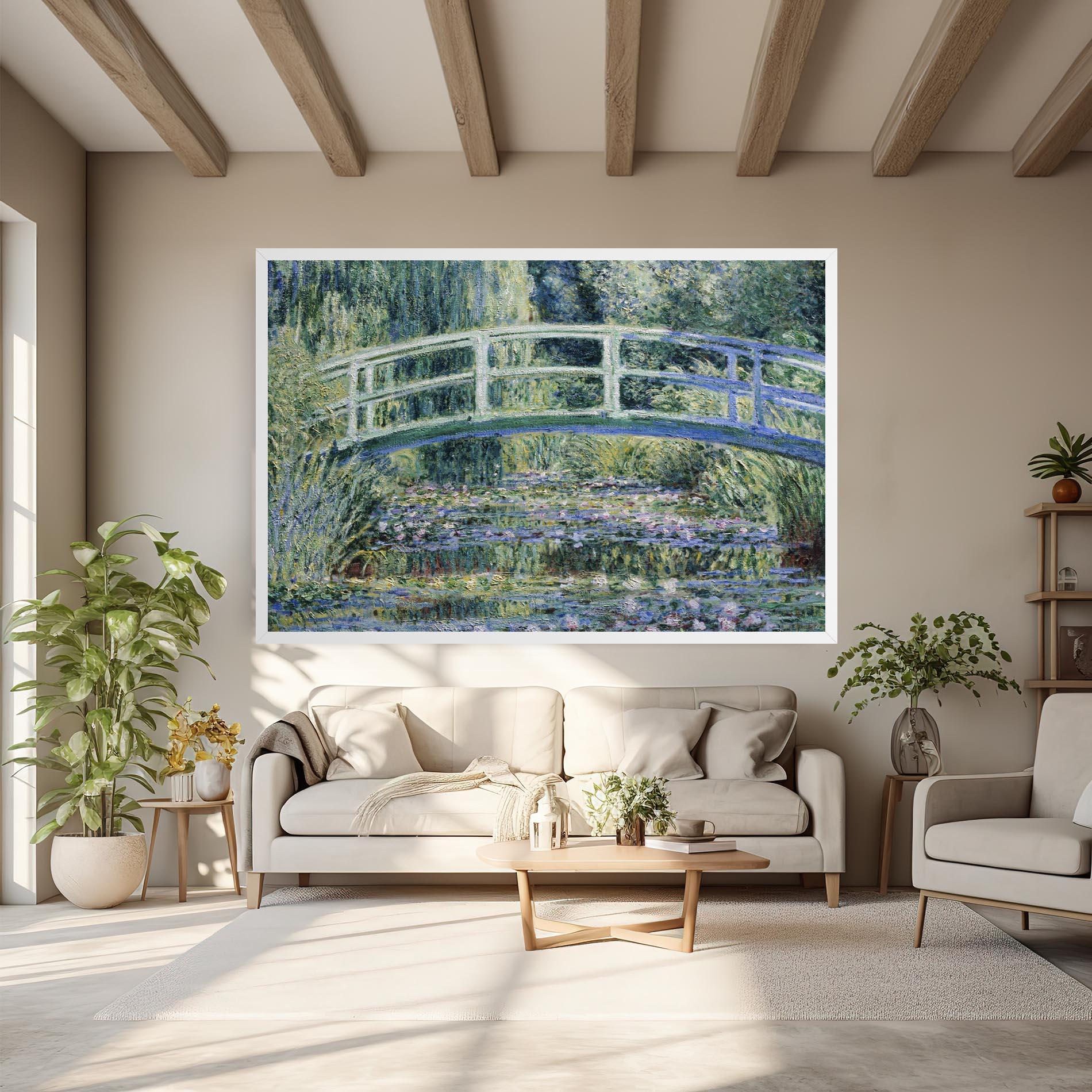 Leinwandbild Water Lilies mockup 6