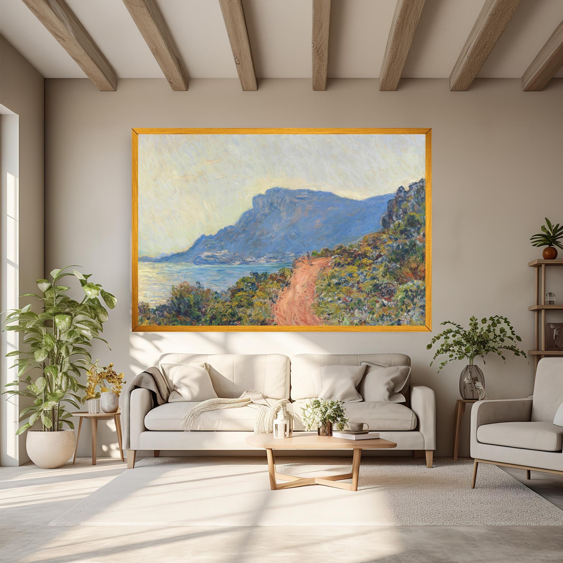 Leinwandbild Near Monaco mockup 6