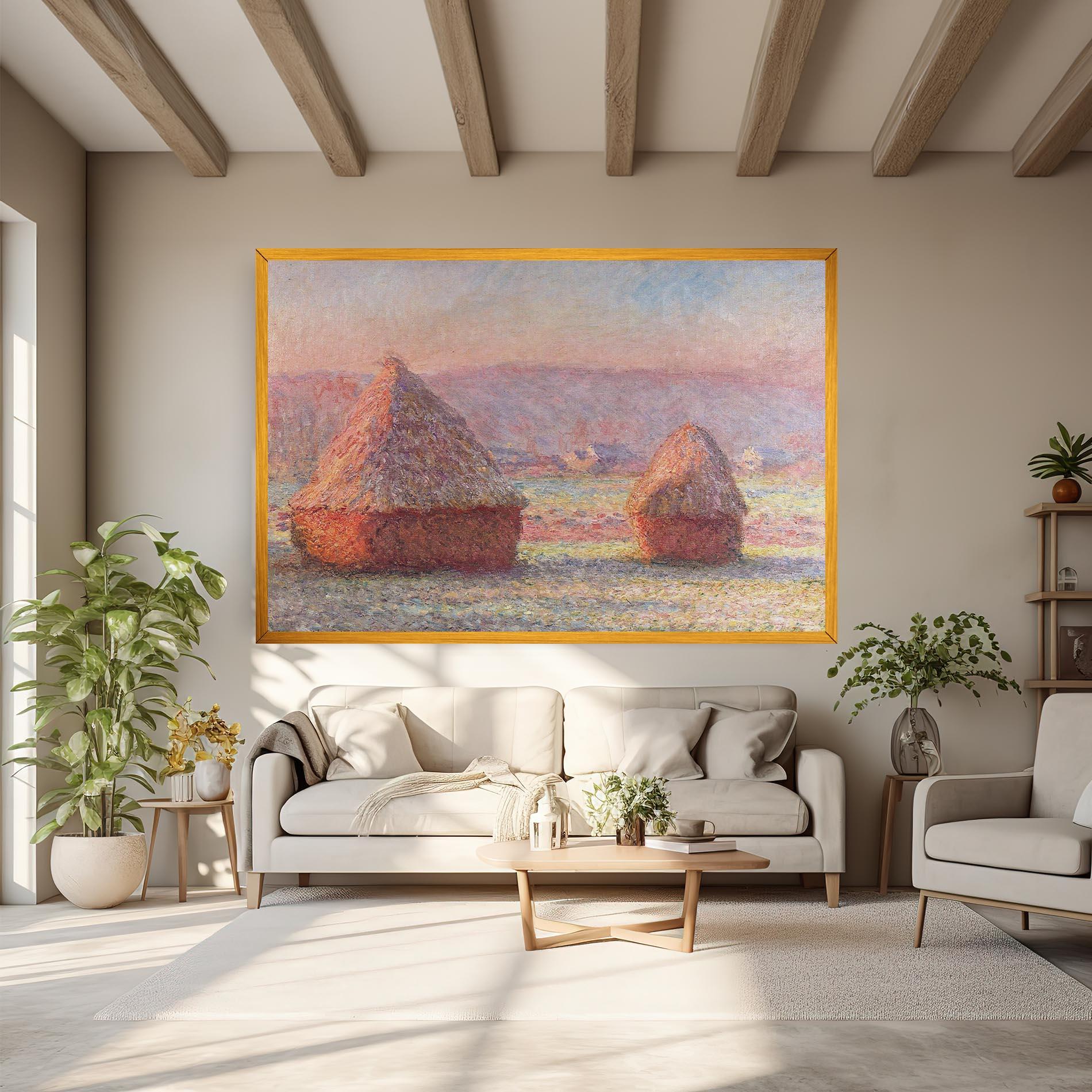 Leinwandbild White Frost mockup 6