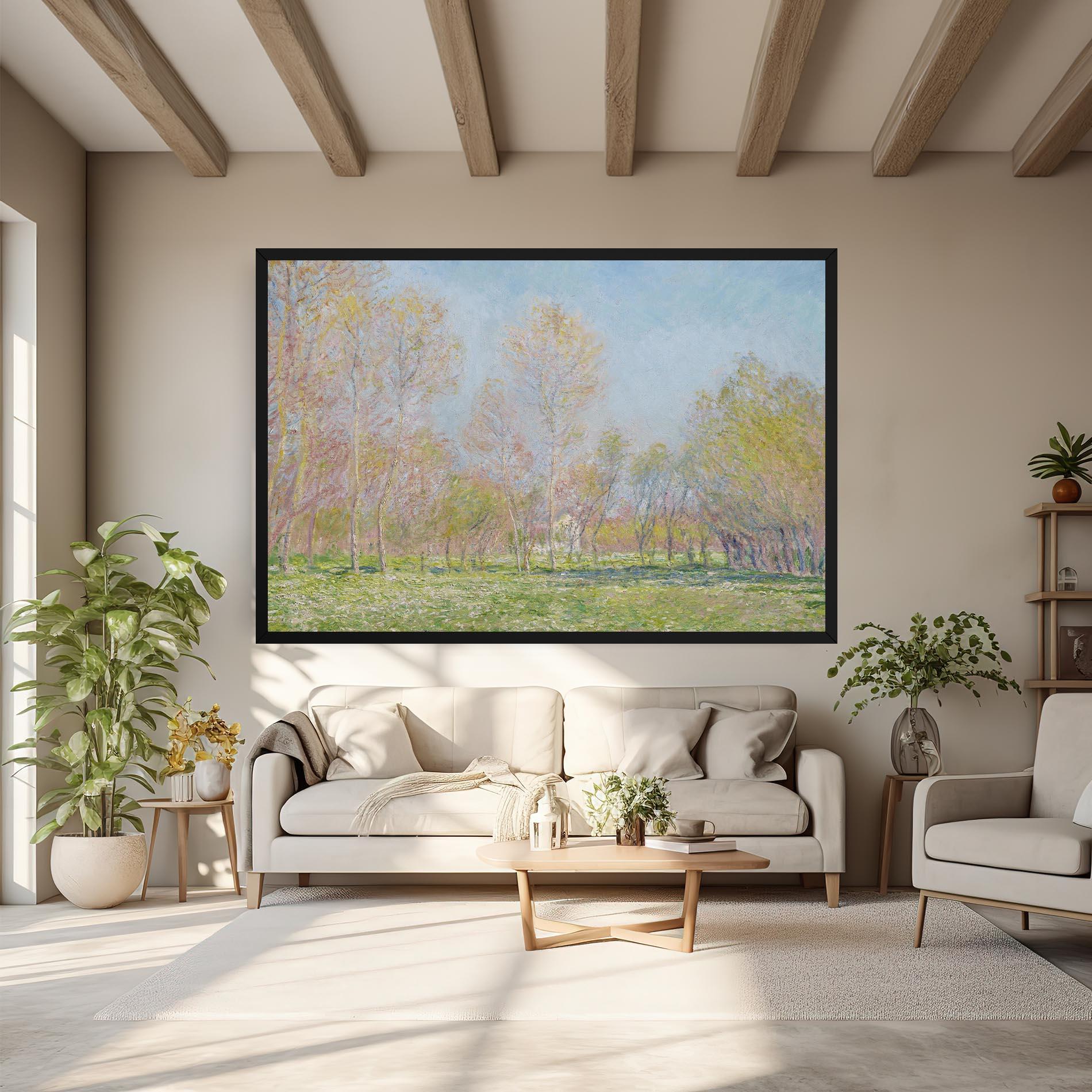 Leinwandbild Spring In Giverny mockup 6