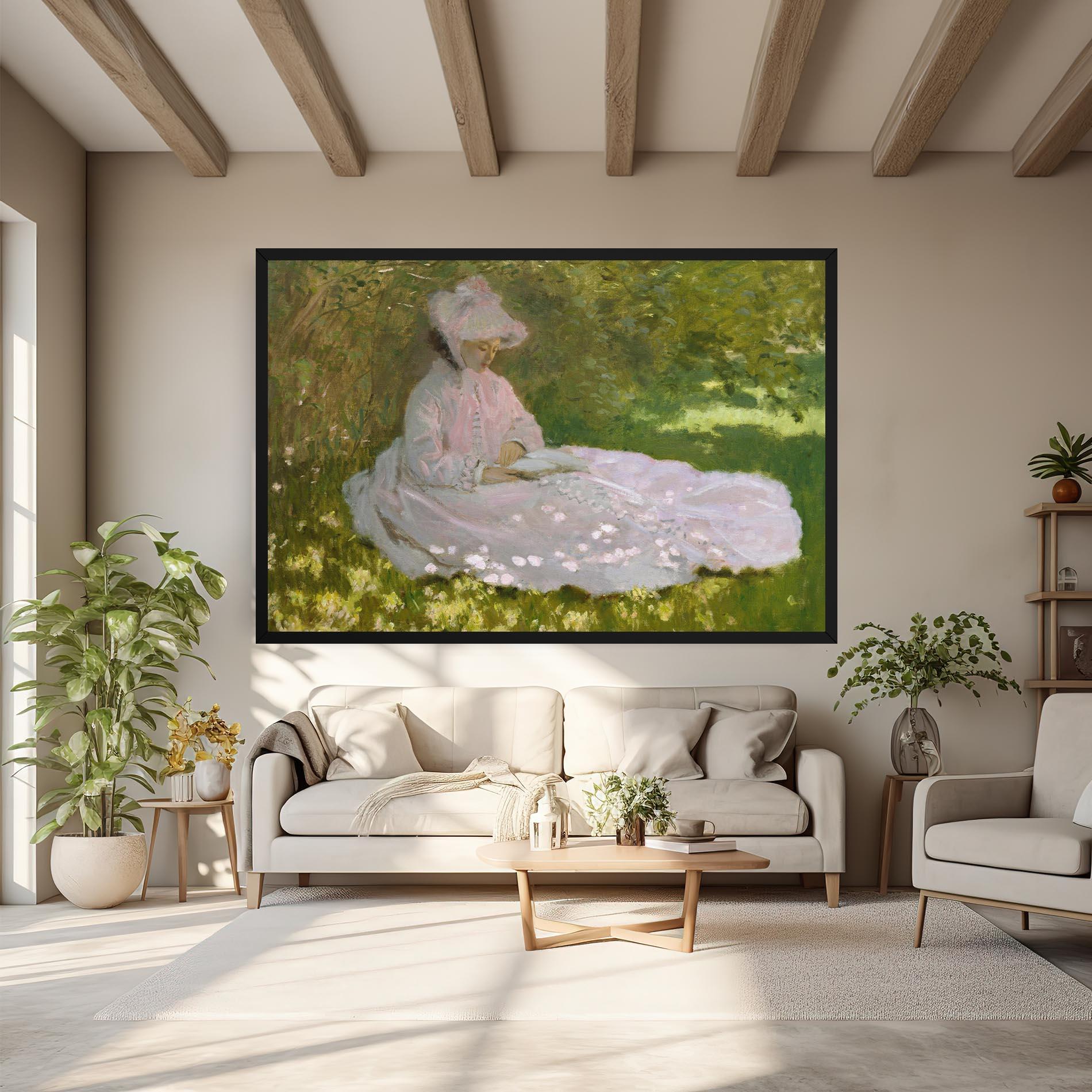 Leinwandbild Springtime mockup 6