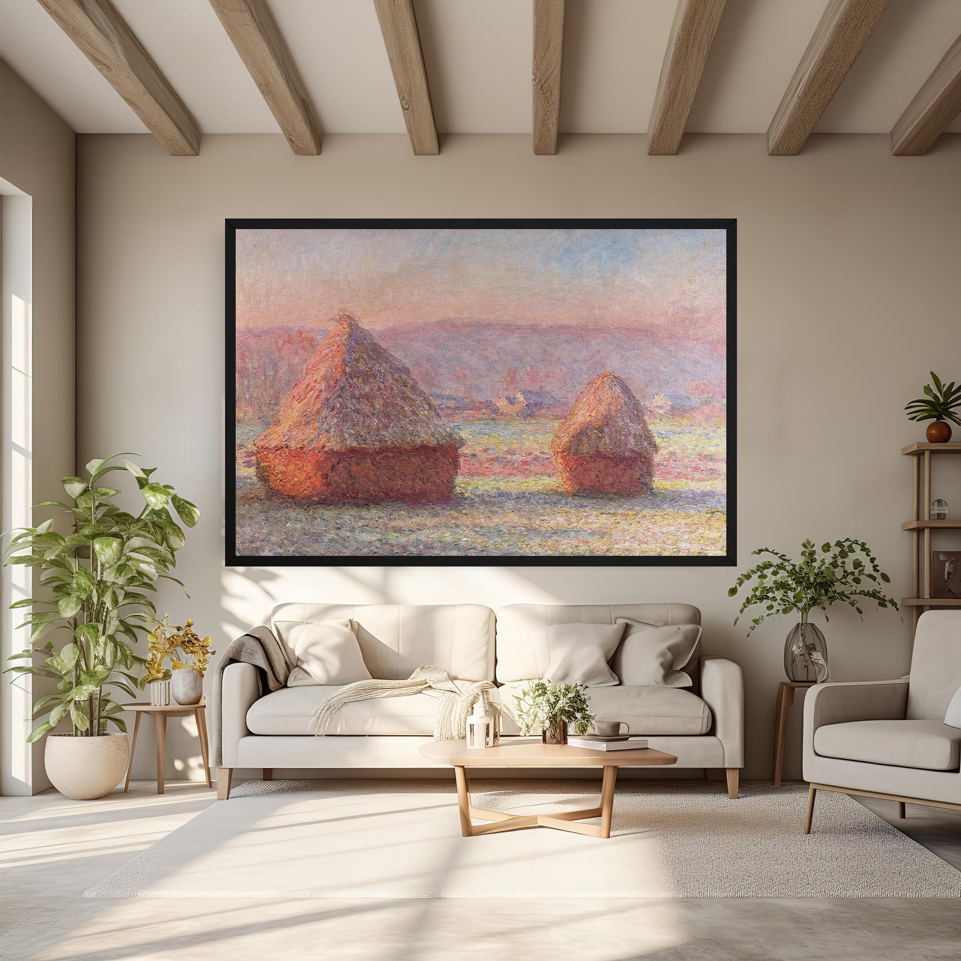 Leinwandbild White Frost mockup 6