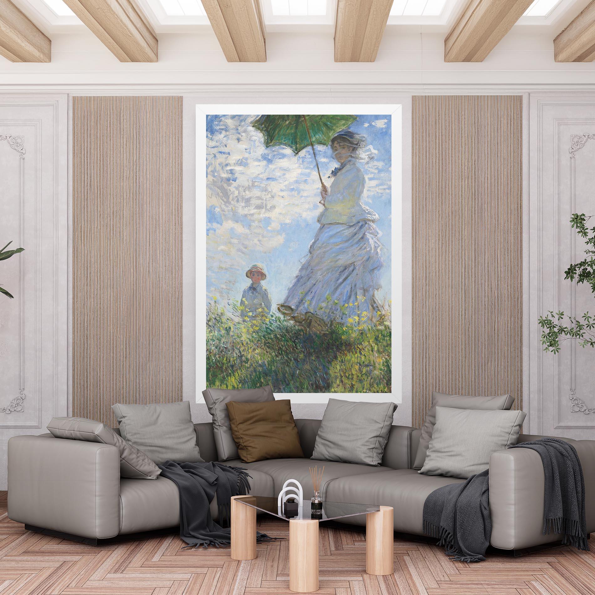 Leinwandbild Parasol Painting mockup 6