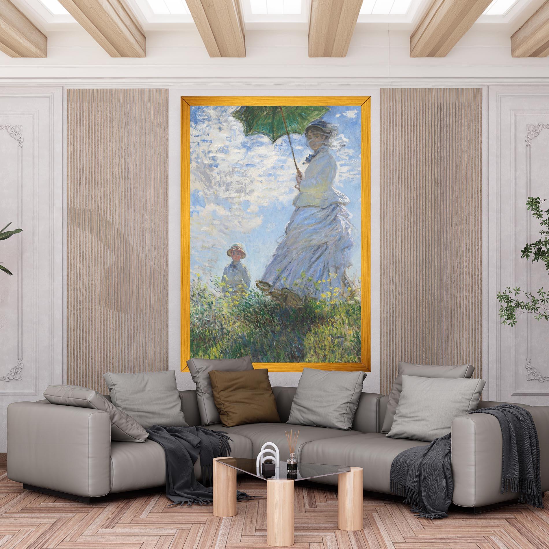 Leinwandbild Parasol Painting mockup 6