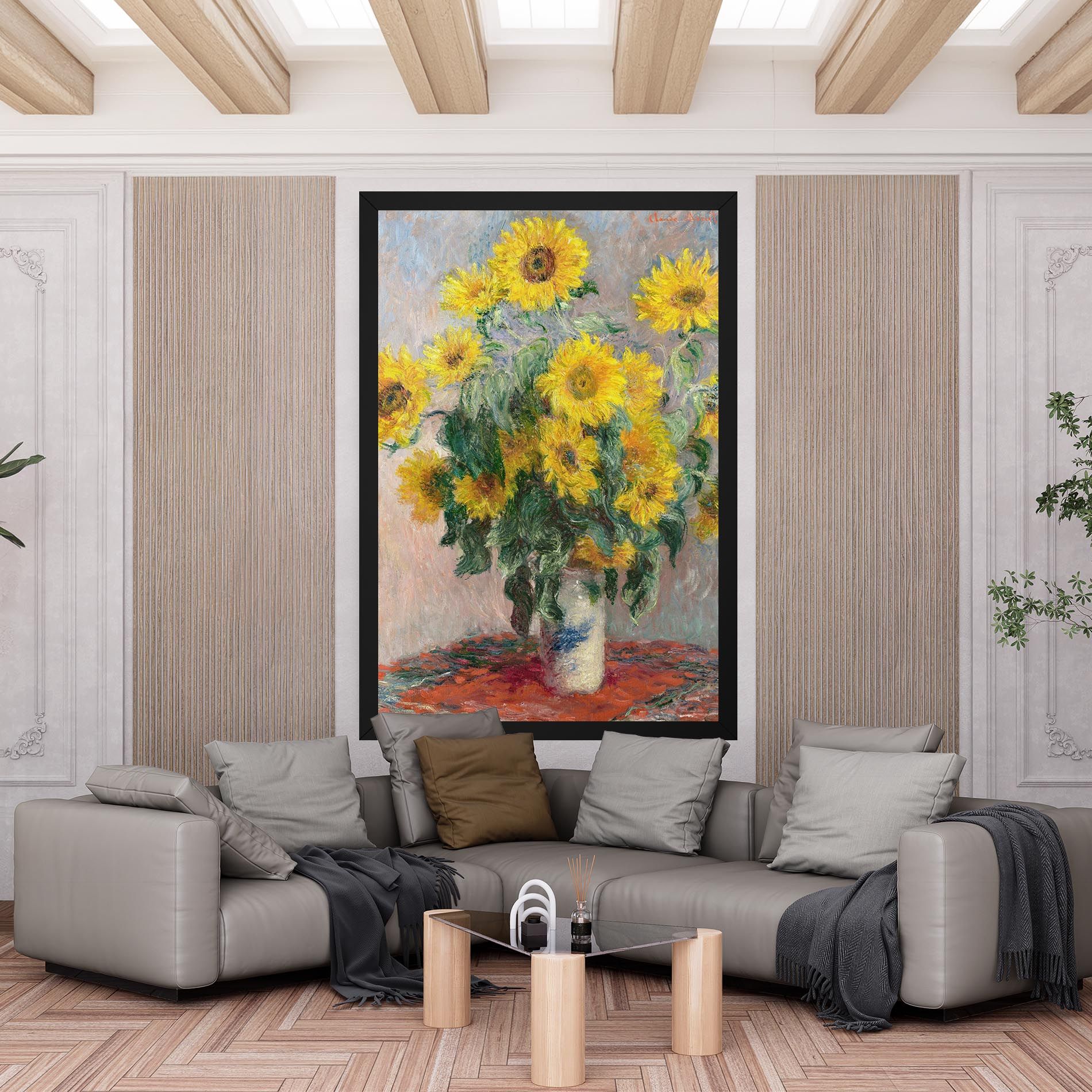 Bouquet Of Sunflowers 1881 mockup 6