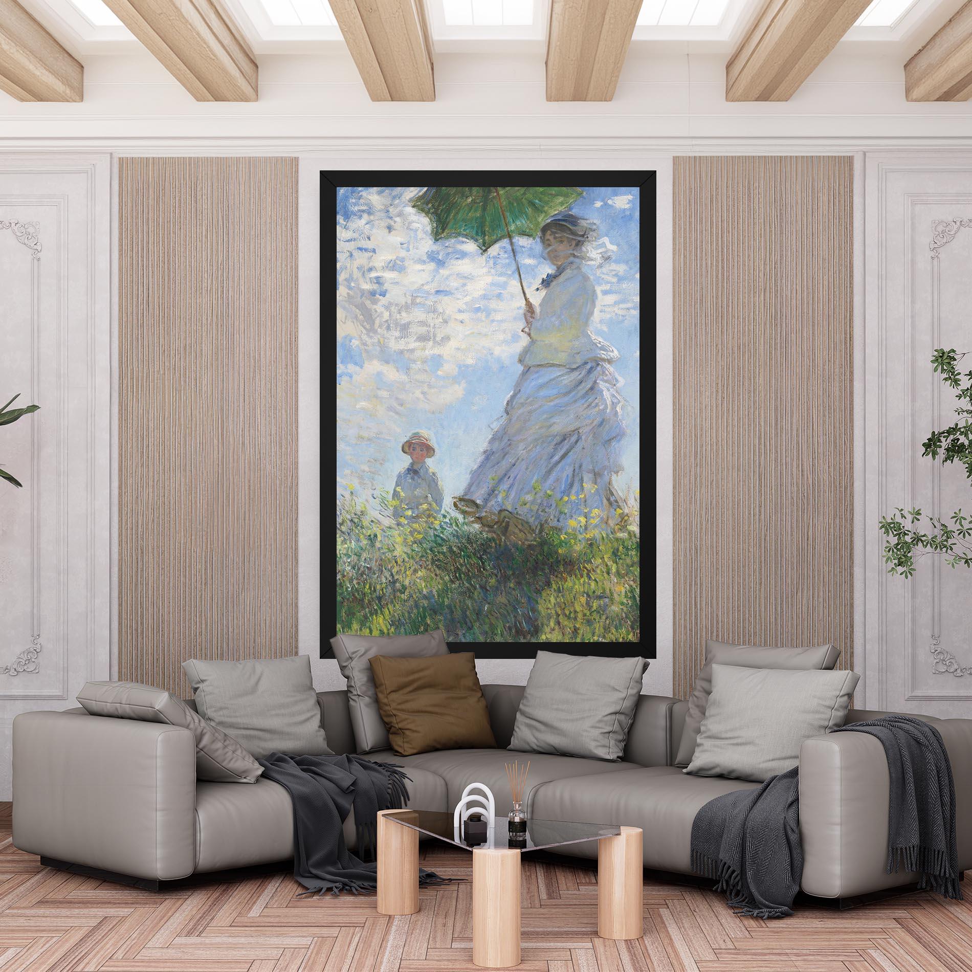 Leinwandbild Parasol Painting mockup 6