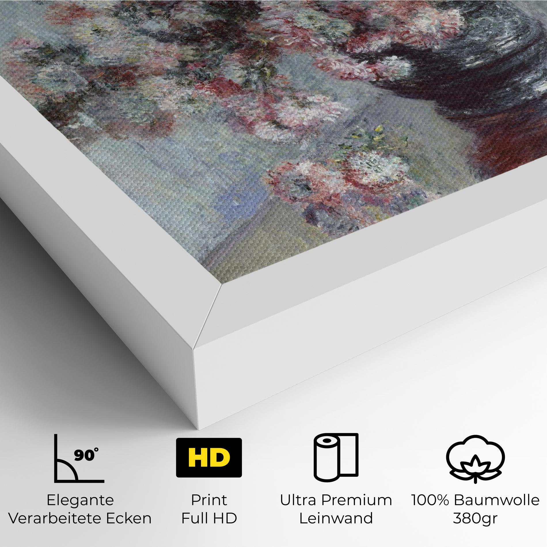 Leinwandbild Chrysanthemums mockup 4