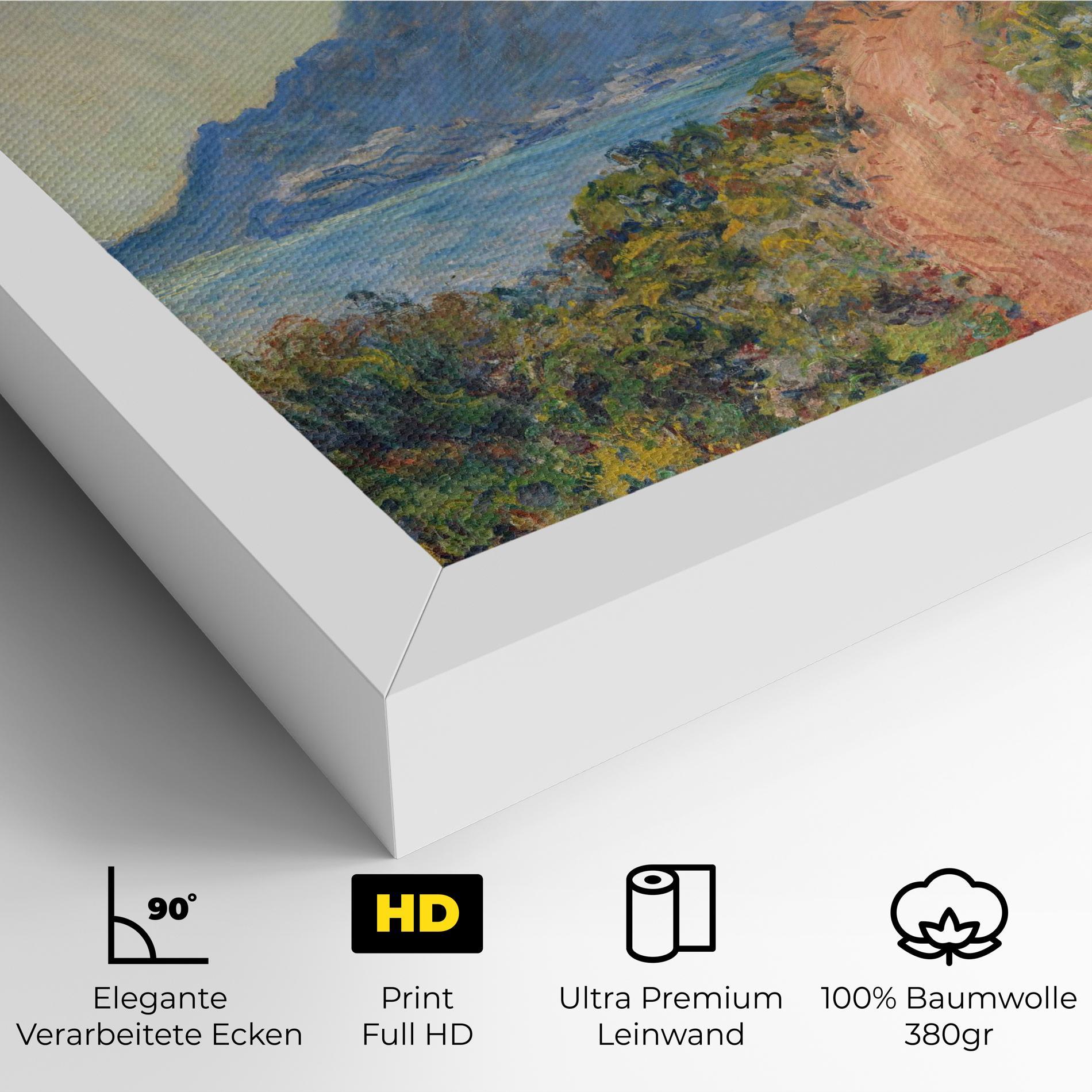 Leinwandbild Near Monaco mockup 4