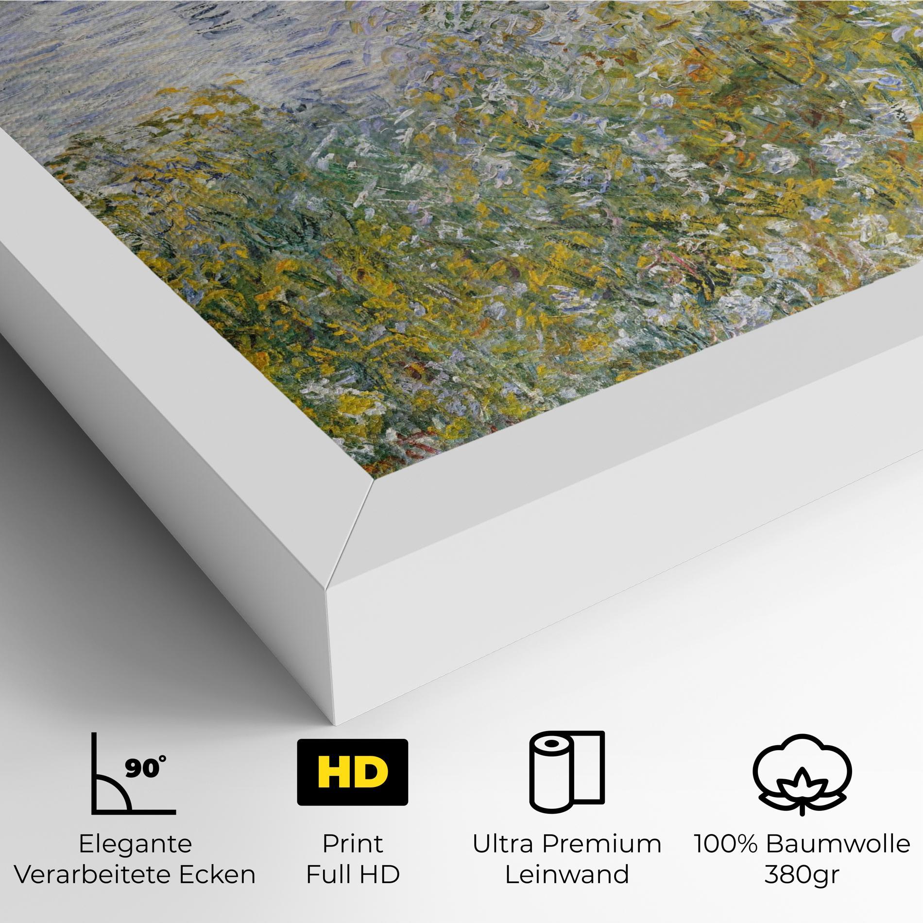 Leinwandbild Near Vetheuil mockup 4