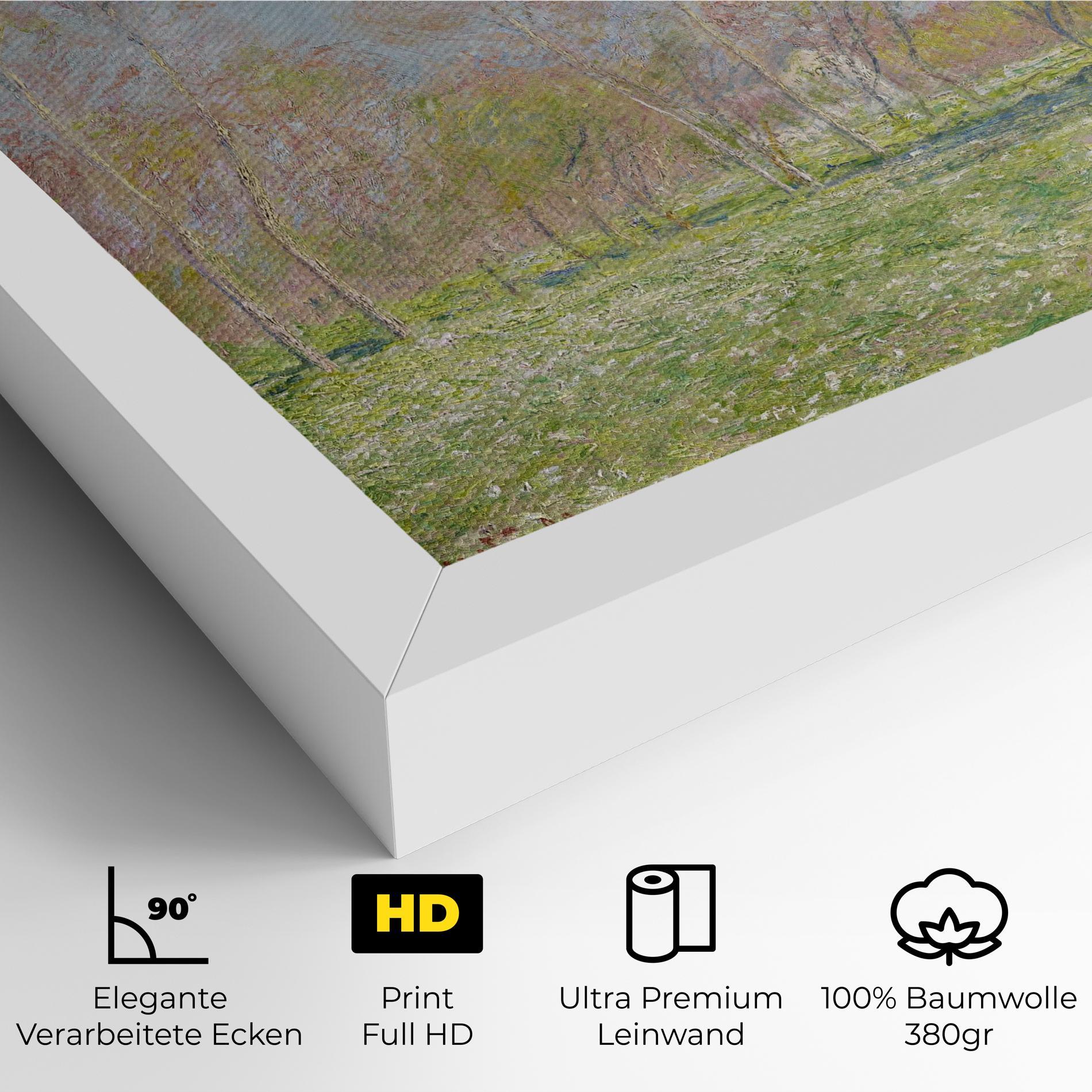 Leinwandbild Spring In Giverny mockup 4